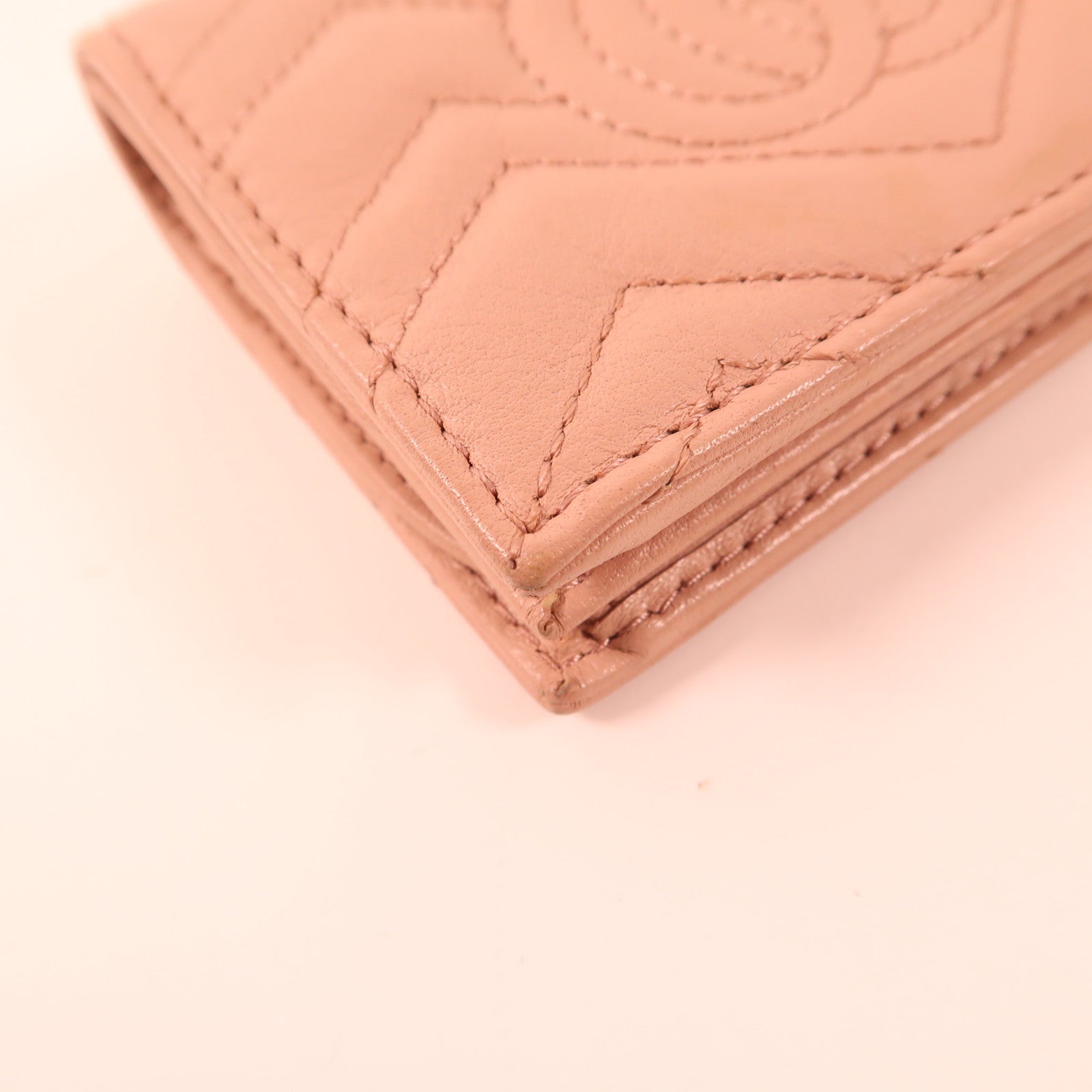 GUCCI 牛皮皮革GG Marmont Wallet錢包