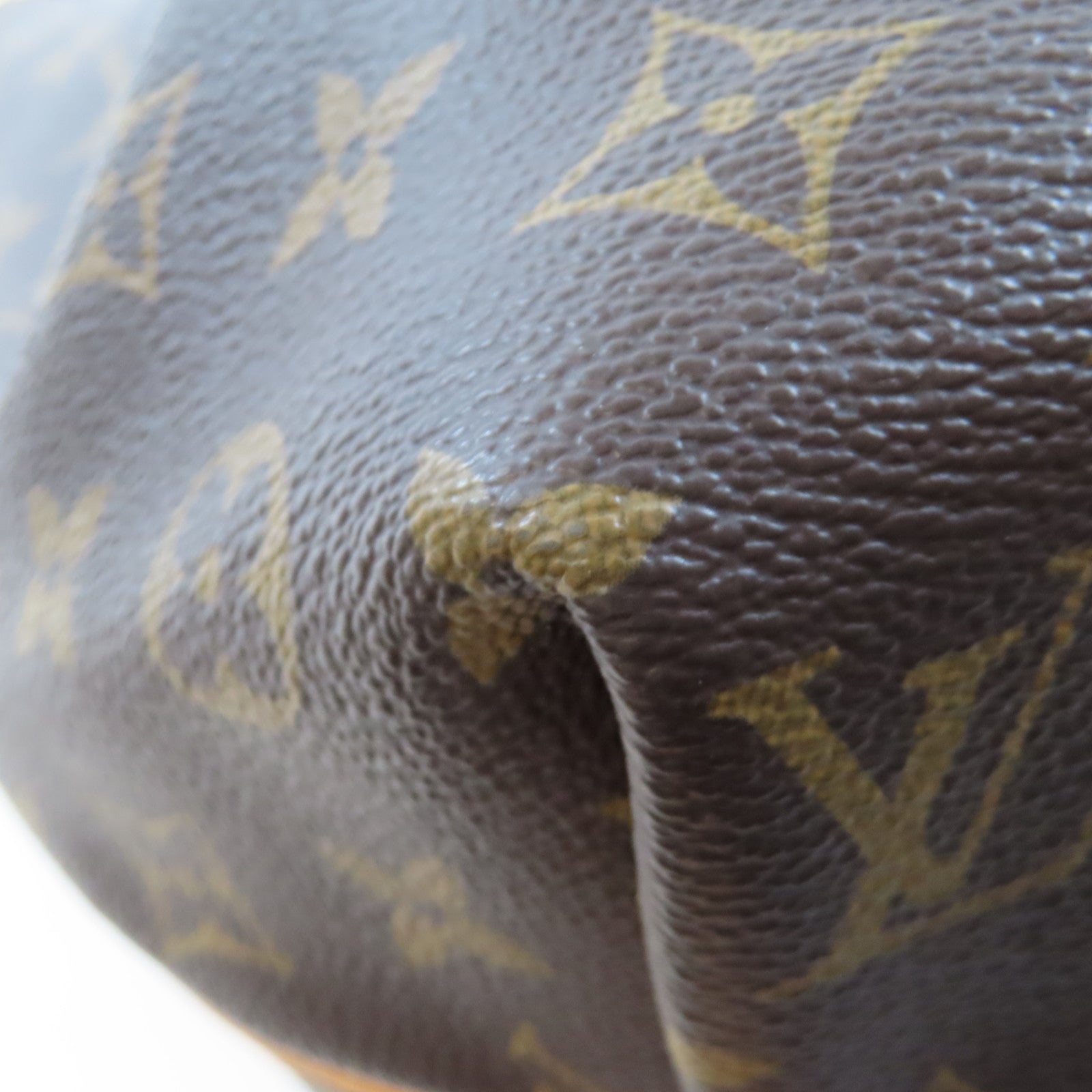 LOUIS VUITTON Monogram Turenne MM金扣手挽肩背兩用袋棕色