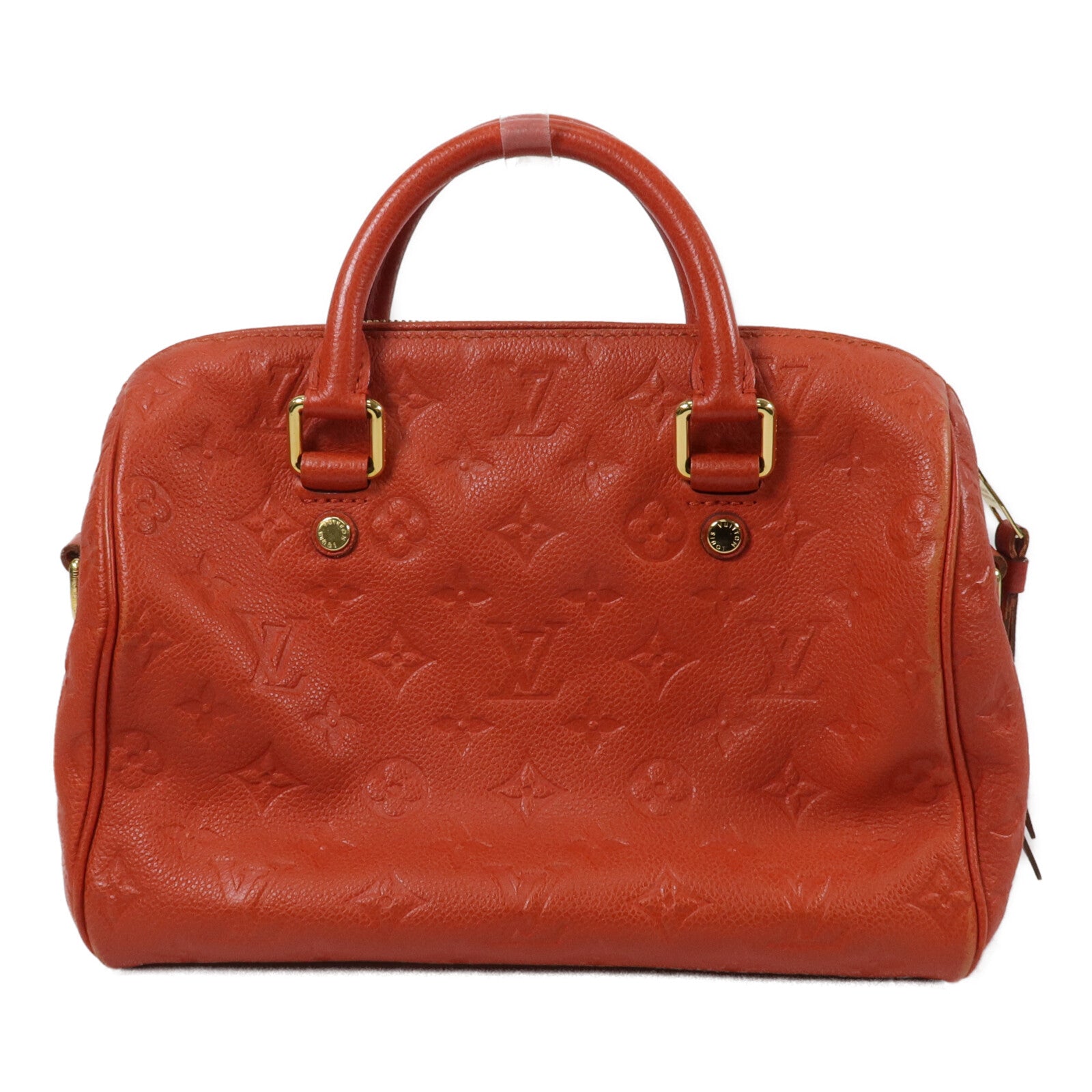 LOUIS VUITTON Monogram Empreinte Speedy 25 Bandouliere手挽肩背兩用袋