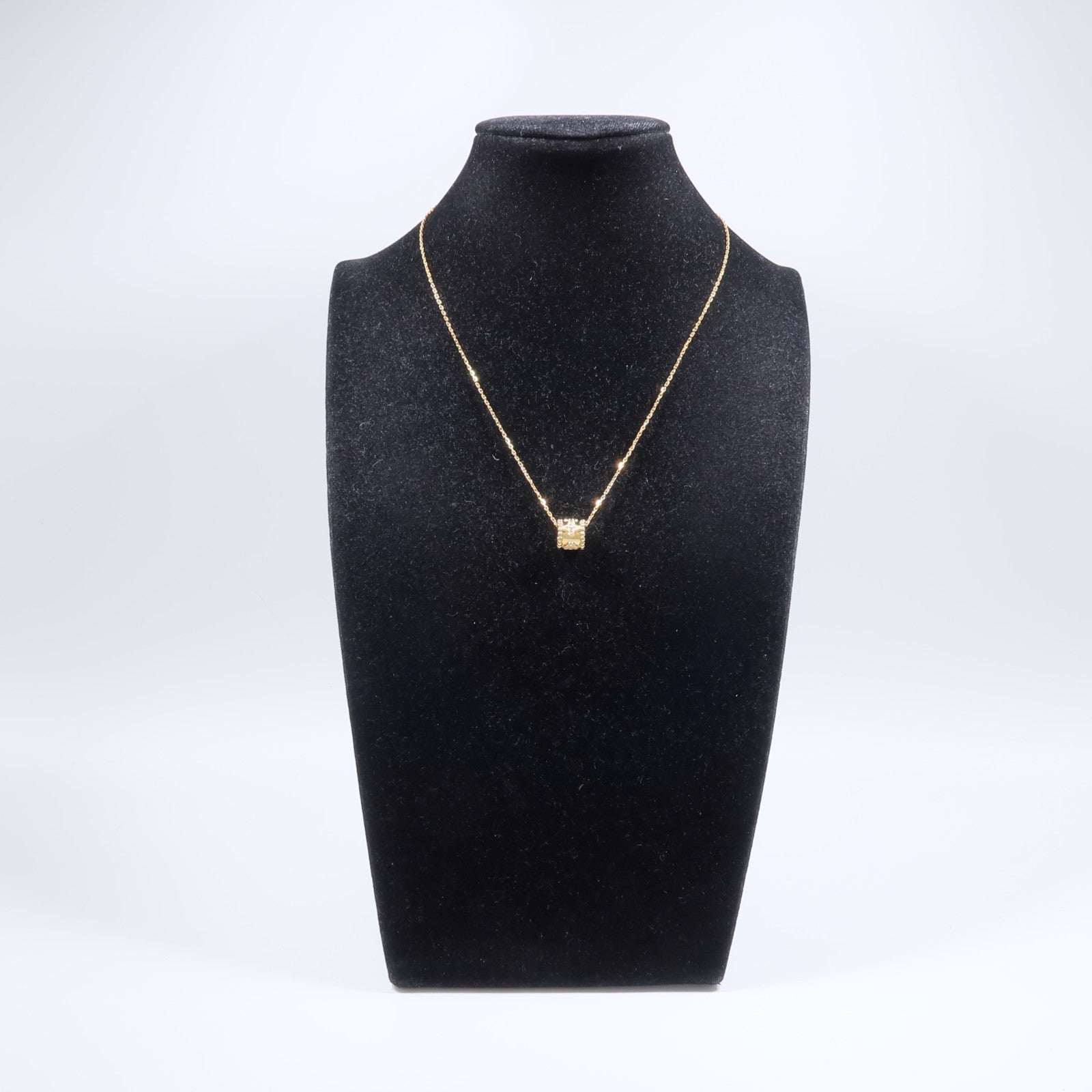 Van Cleef & Arpels 18K黃金Perlee Clovers Pendant鑽石項鍊