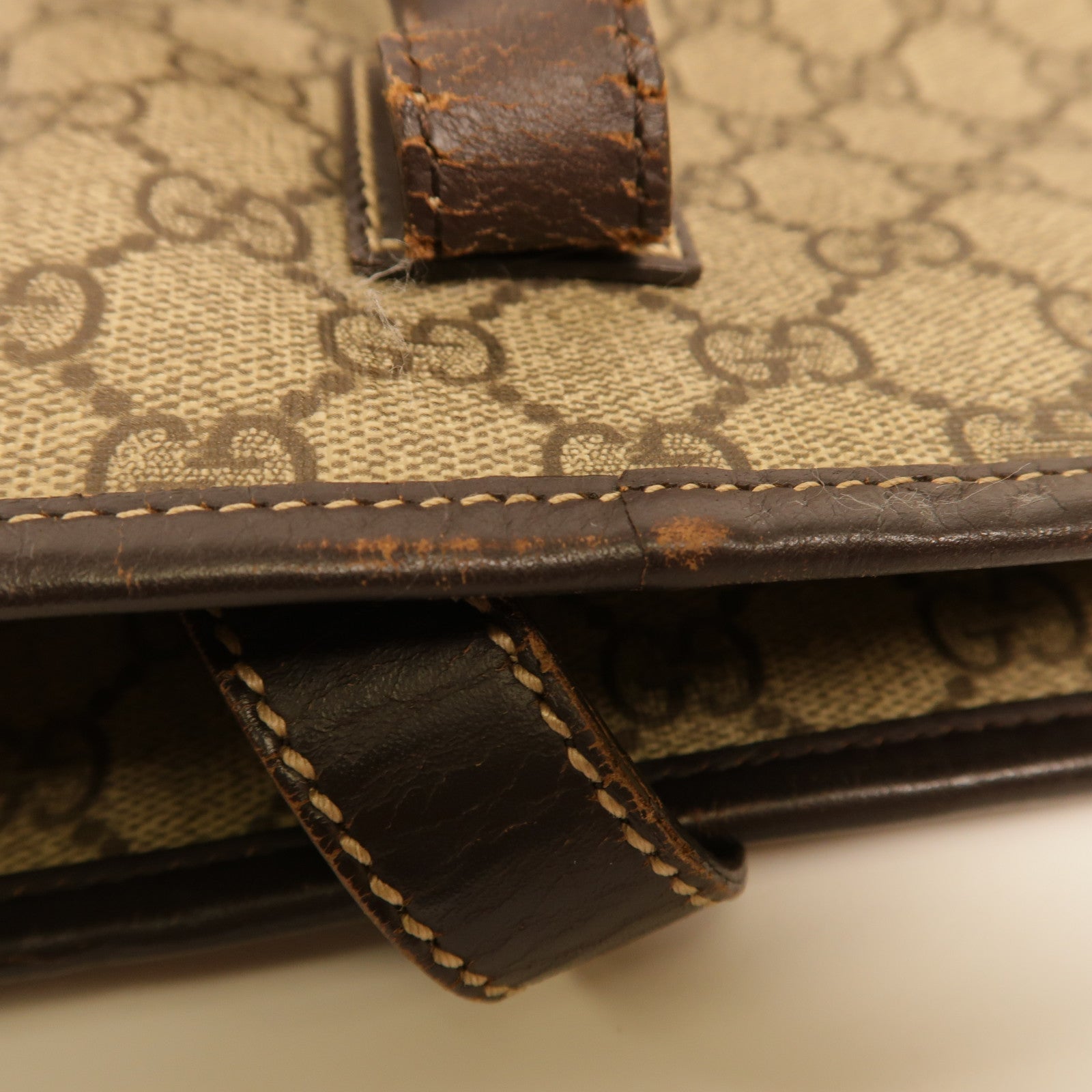GUCCI 塗層帆布GG Tote Bag肩背袋