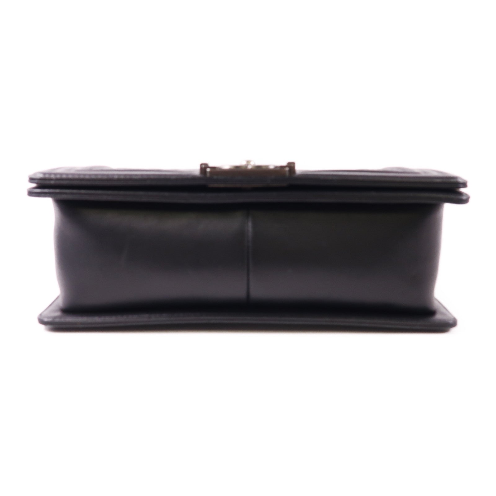 CHANEL 羊皮皮革Boy 25鏈帶肩背袋