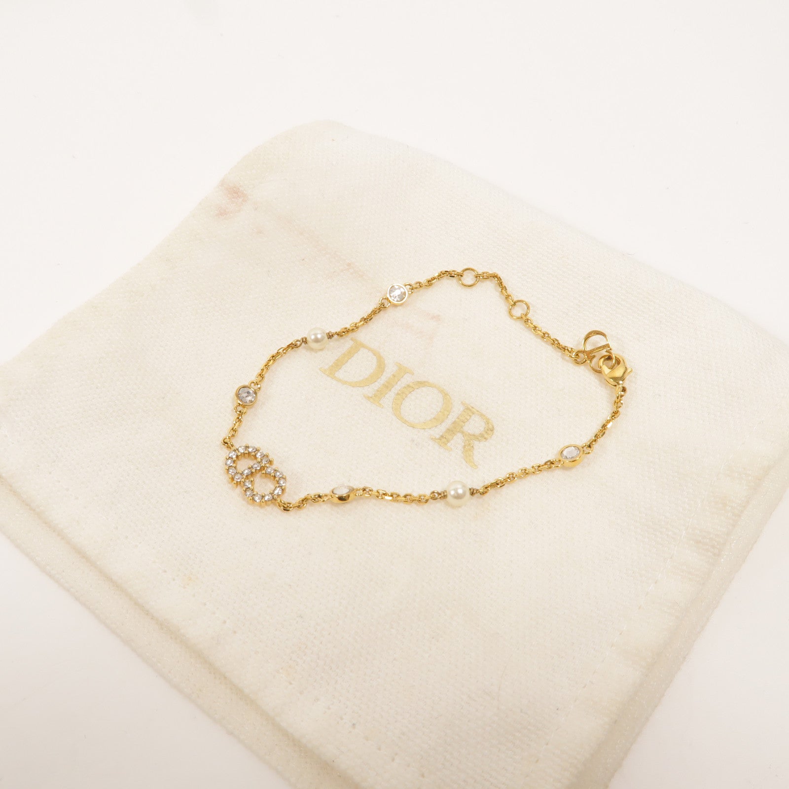 Dior 金屬Clair D Lune手鐲
