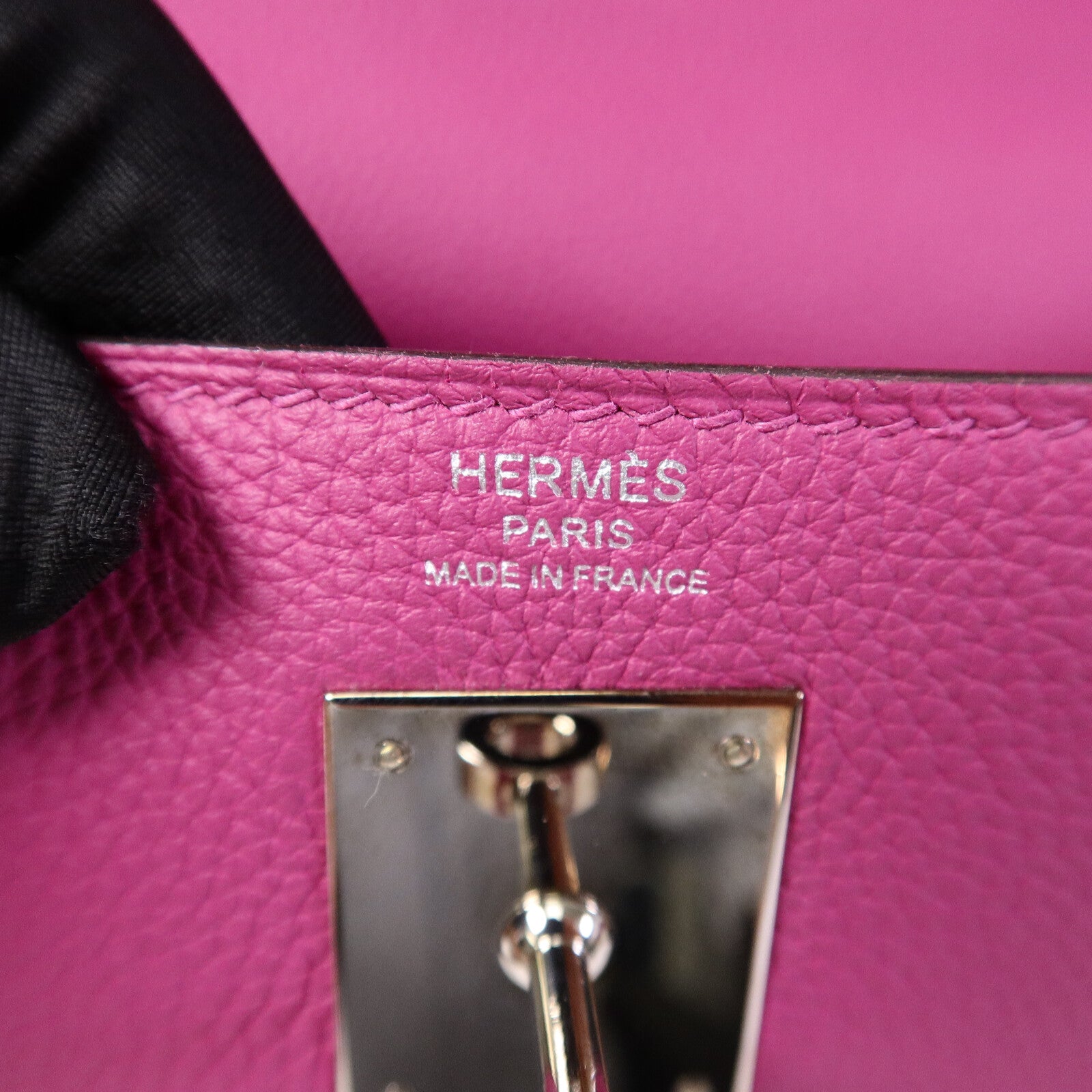 HERMES Togo皮革Kelly 28手挽肩背兩用袋Rose Purple