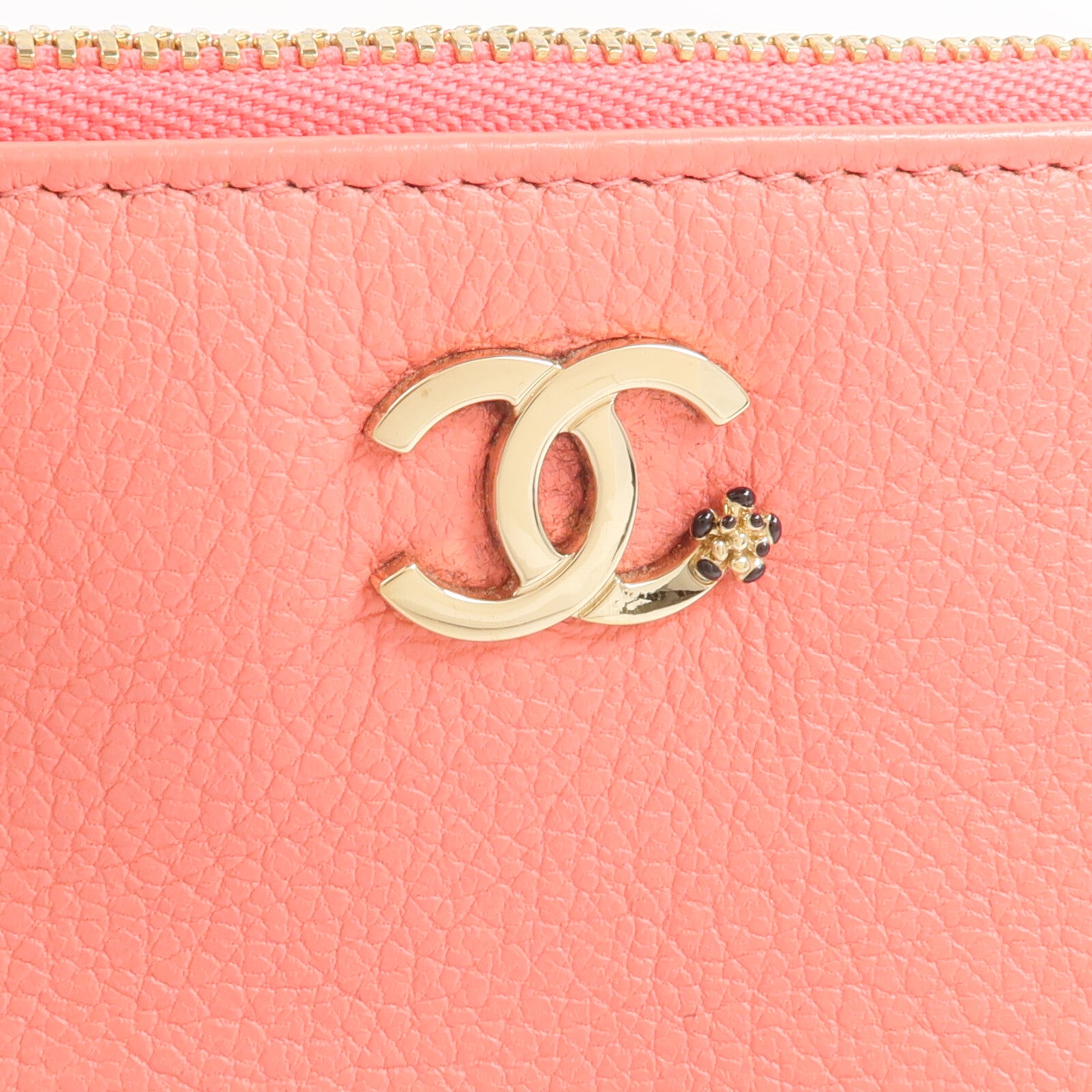 CHANEL 牛皮皮革Coin/Card Case零錢包/卡片套