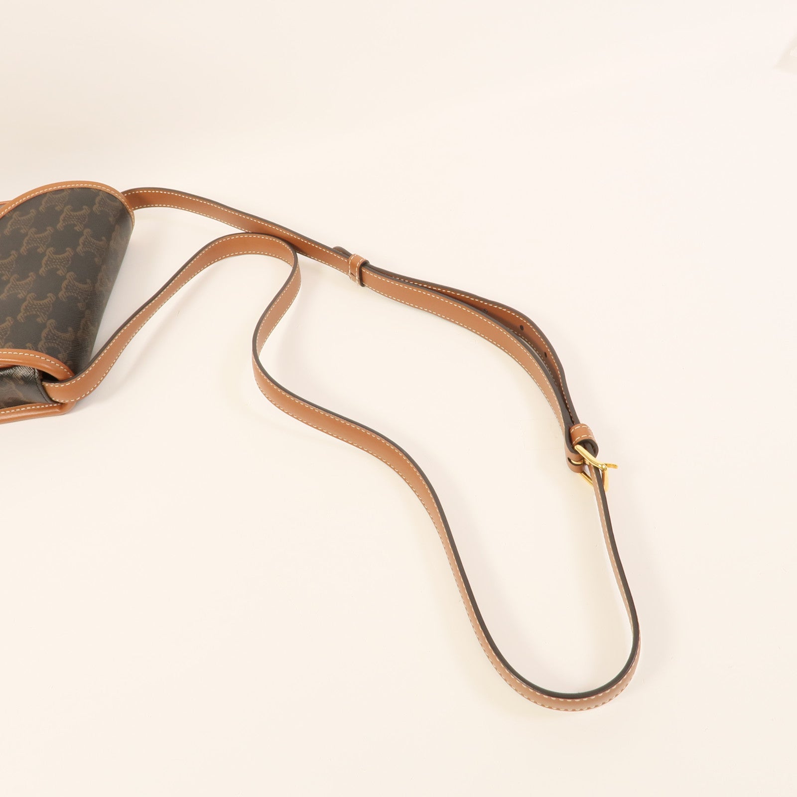 CELINE 塗層帆布Mini Besace肩背袋