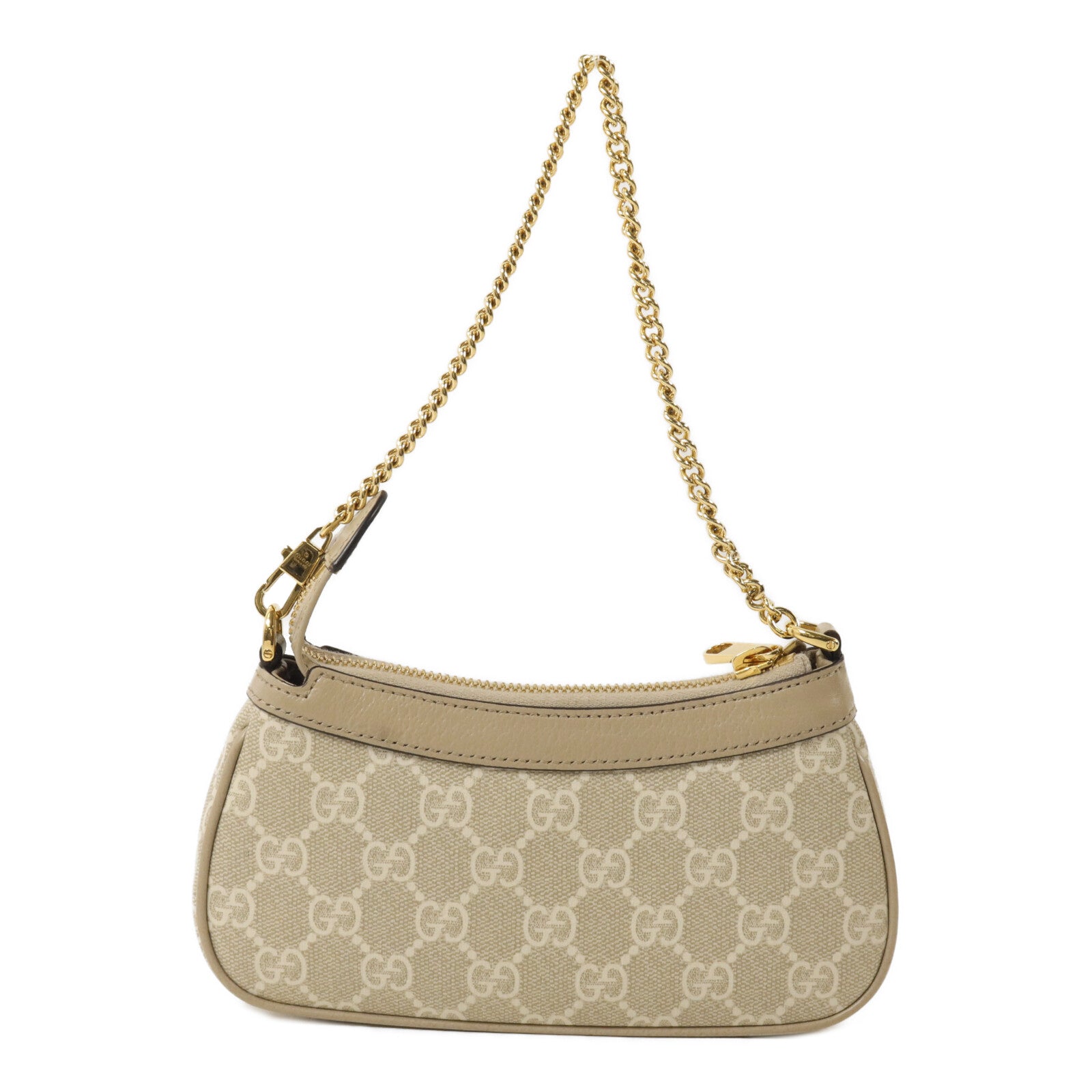 GUCCI 塗層帆布Ophidia Mini Bag鏈帶肩背袋