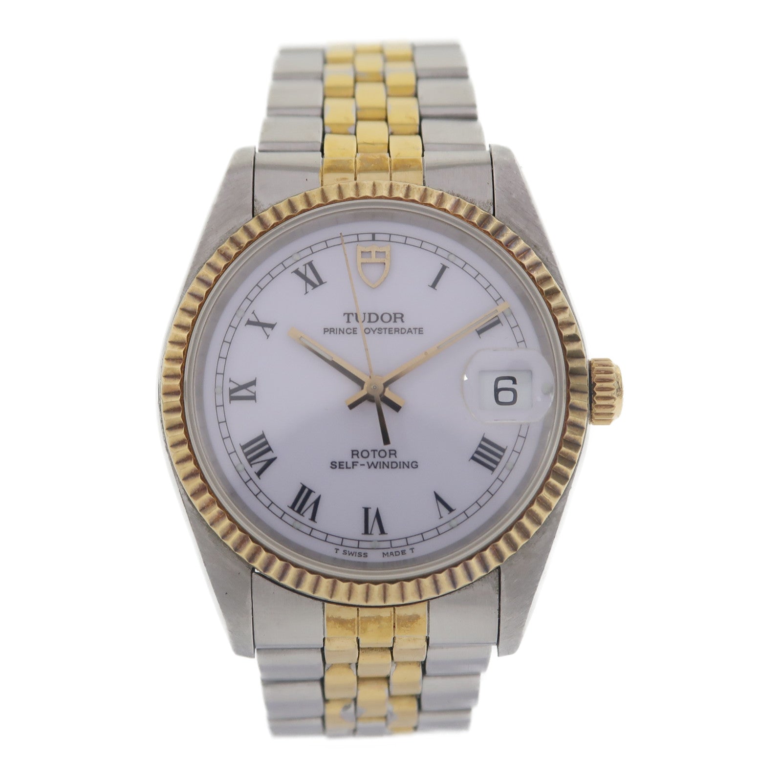 TUDOR Prince Oysterdate不鏽鋼手錶自動機芯白色
