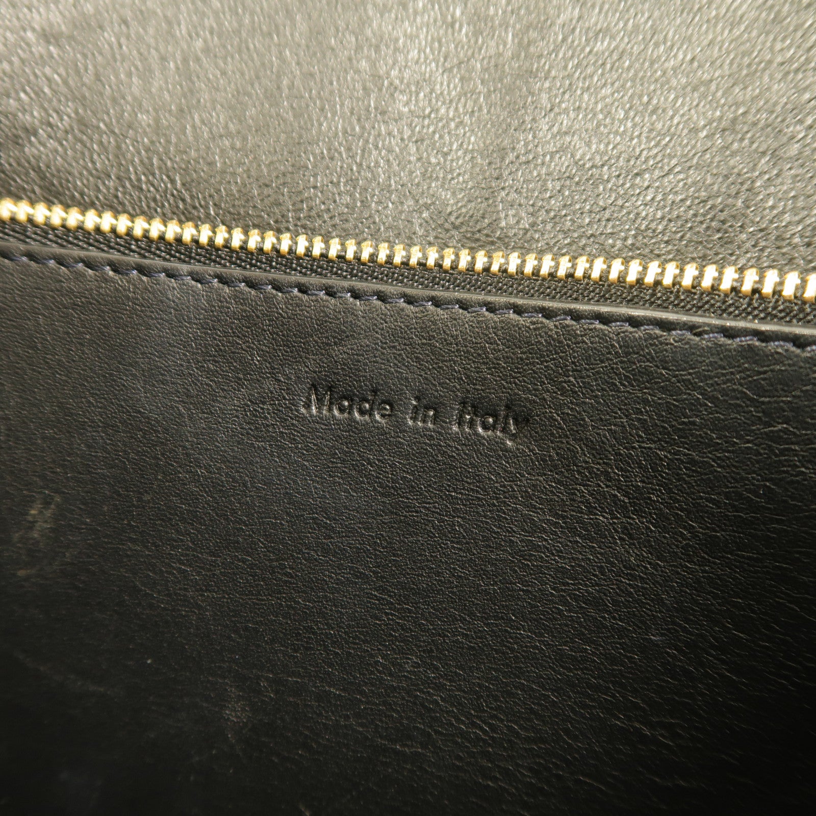 CELINE 牛皮皮革Blade Flap Bag肩背袋