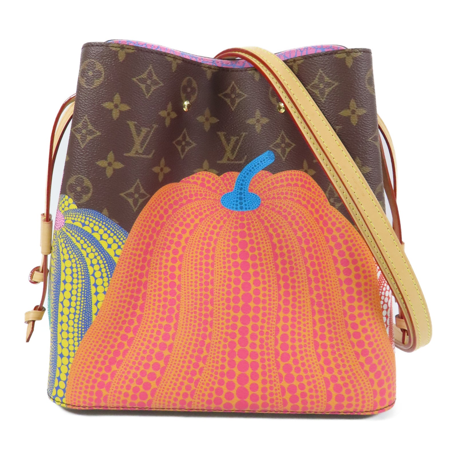 LOUIS VUITTON Monogram YKxNeo Noe MM金扣肩背袋