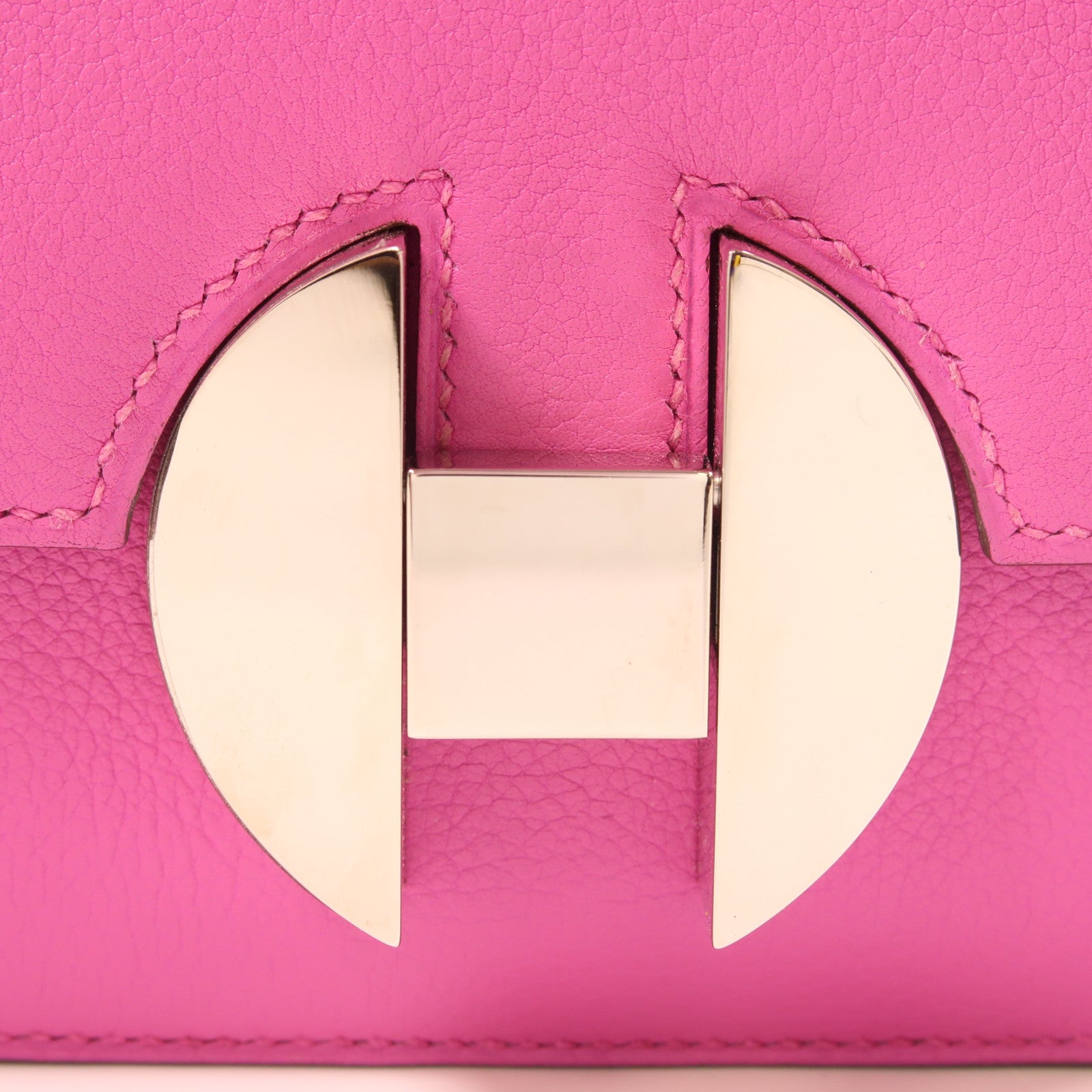 HERMES PHW 2002 Shoulder Bag Crossbody Evercolor Leather