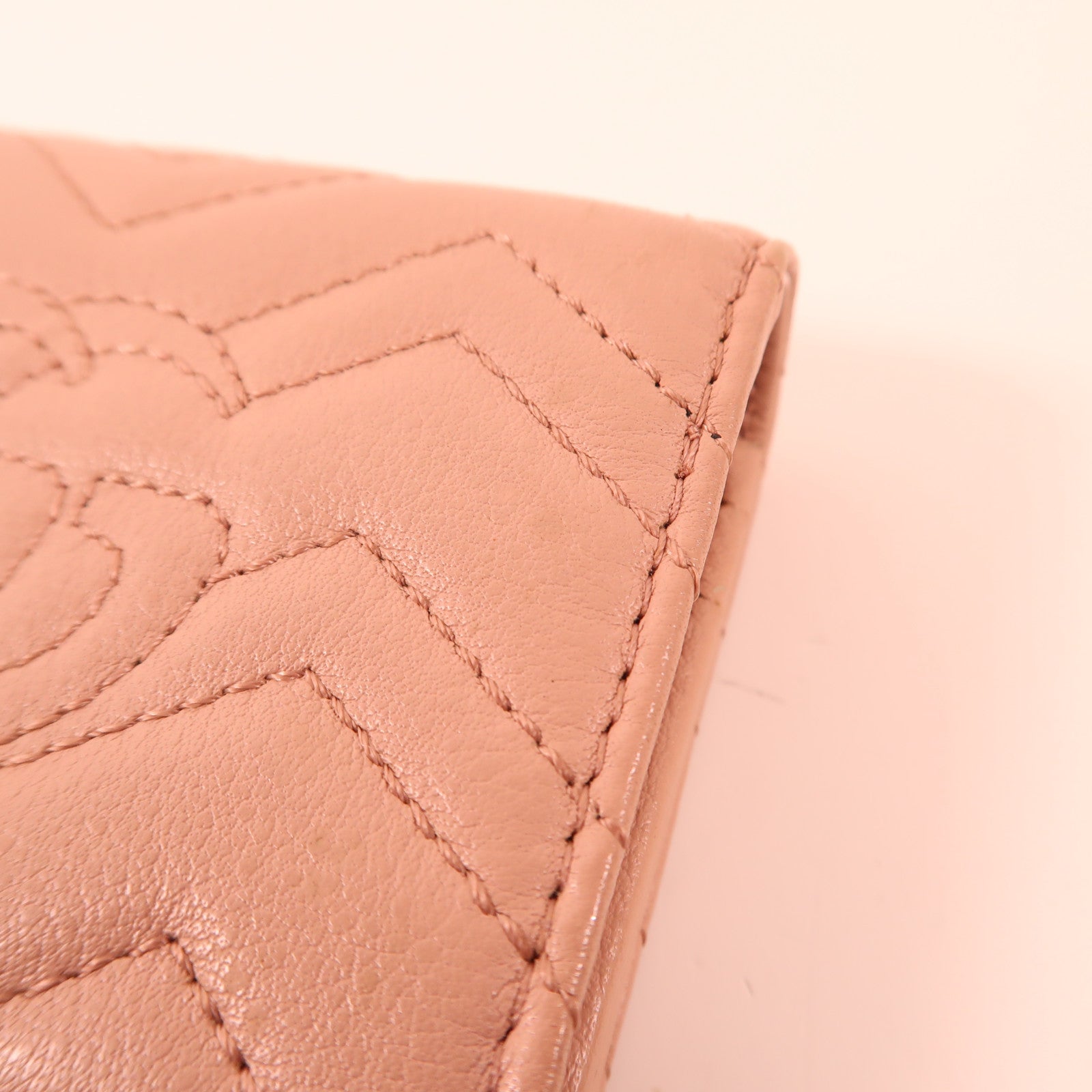 GUCCI 牛皮皮革GG Marmont Wallet錢包