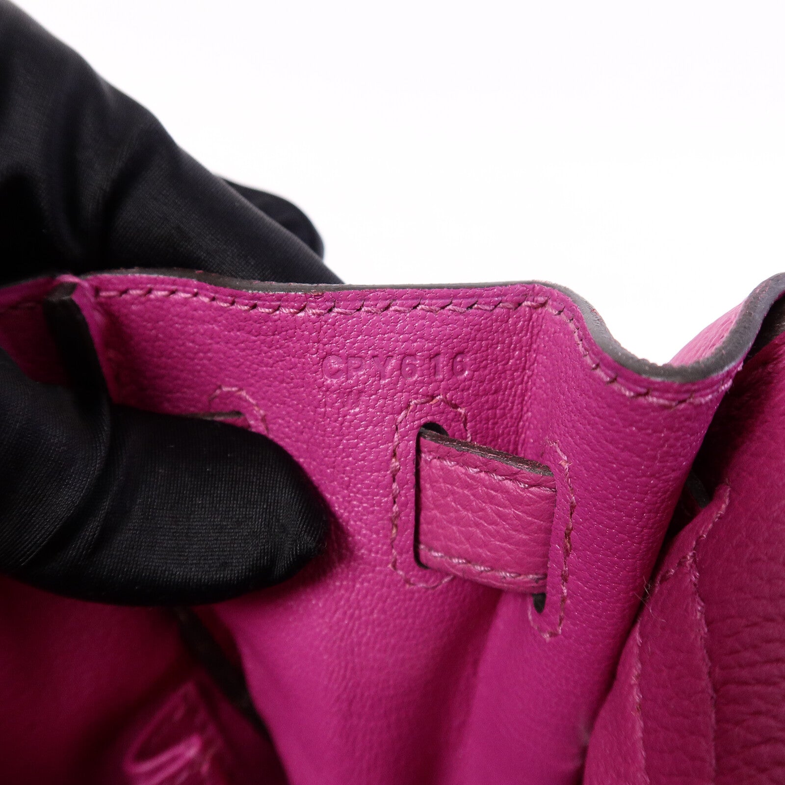 HERMES Togo皮革Kelly 28手挽肩背兩用袋Rose Purple