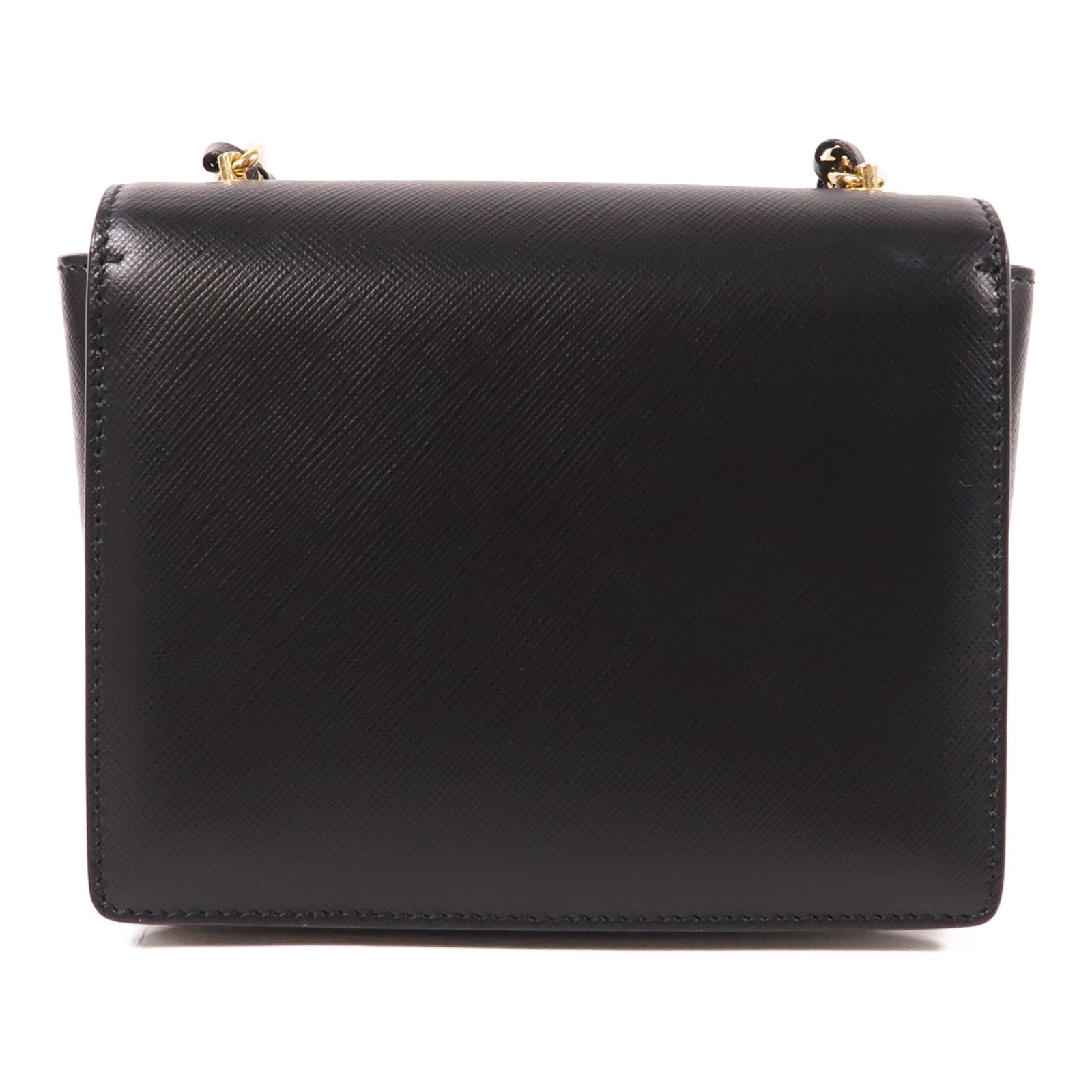 Salvatore Ferragamo 牛皮皮革Ginny金扣鏈帶肩背袋