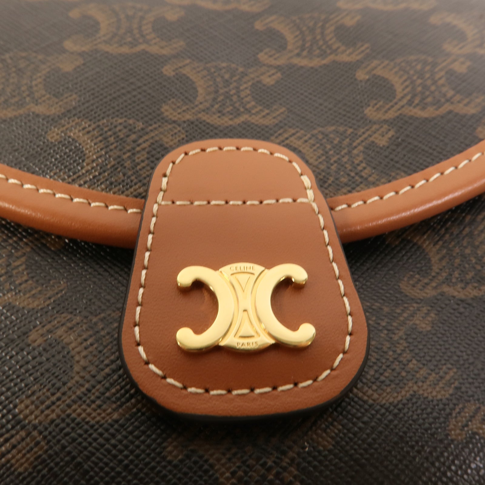 CELINE 塗層帆布Mini Besace肩背袋