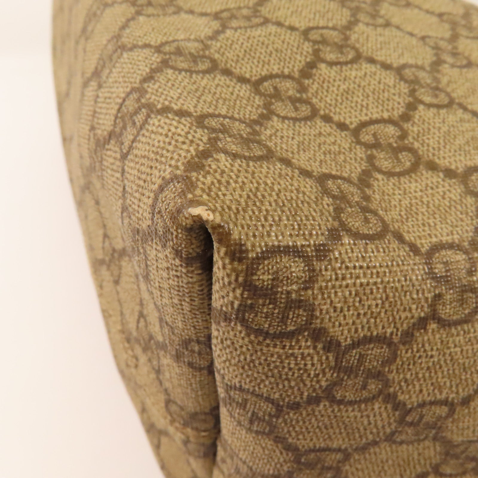 GUCCI 塗層帆布2 way Shoulder手挽肩背兩用袋