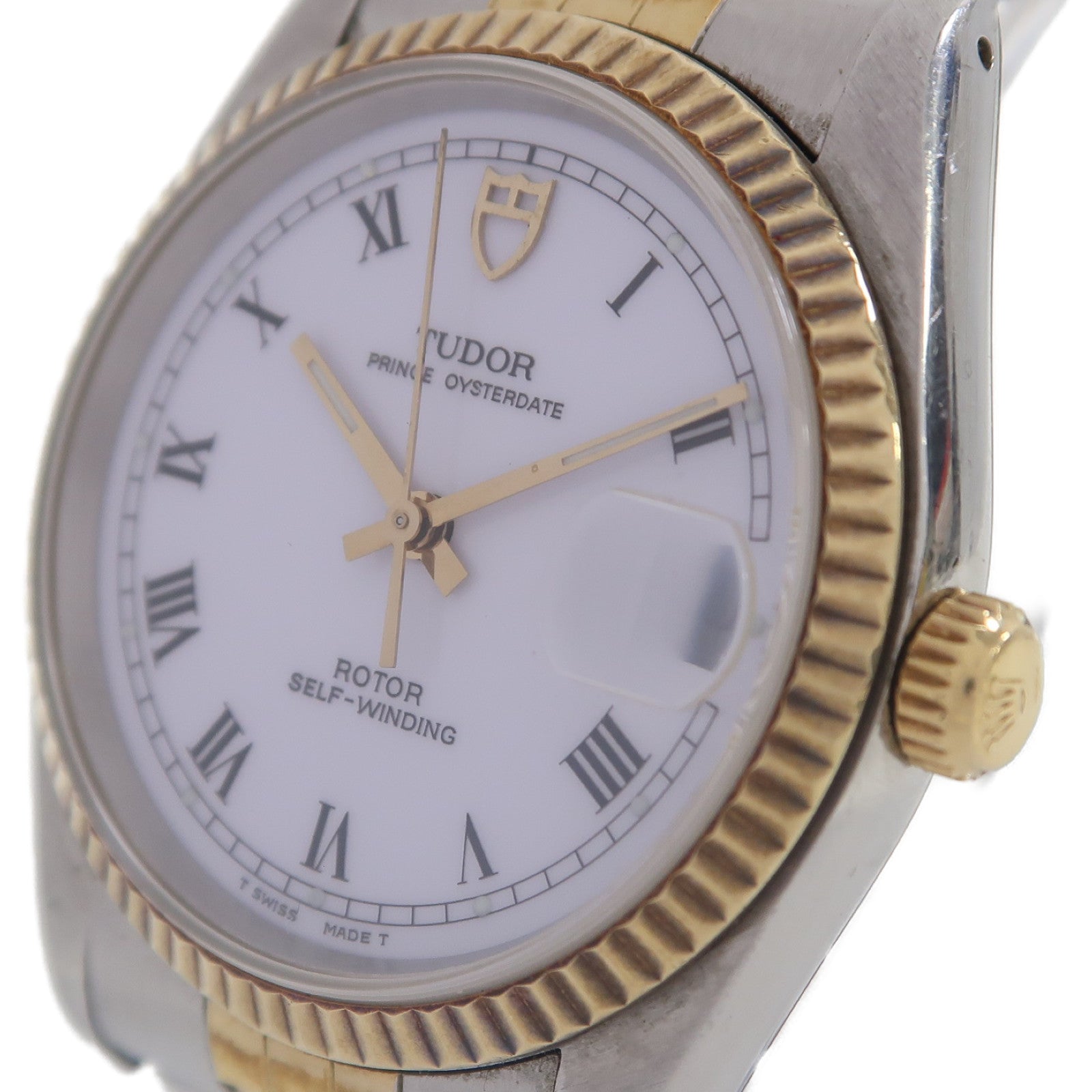 TUDOR Prince Oysterdate不鏽鋼手錶自動機芯白色