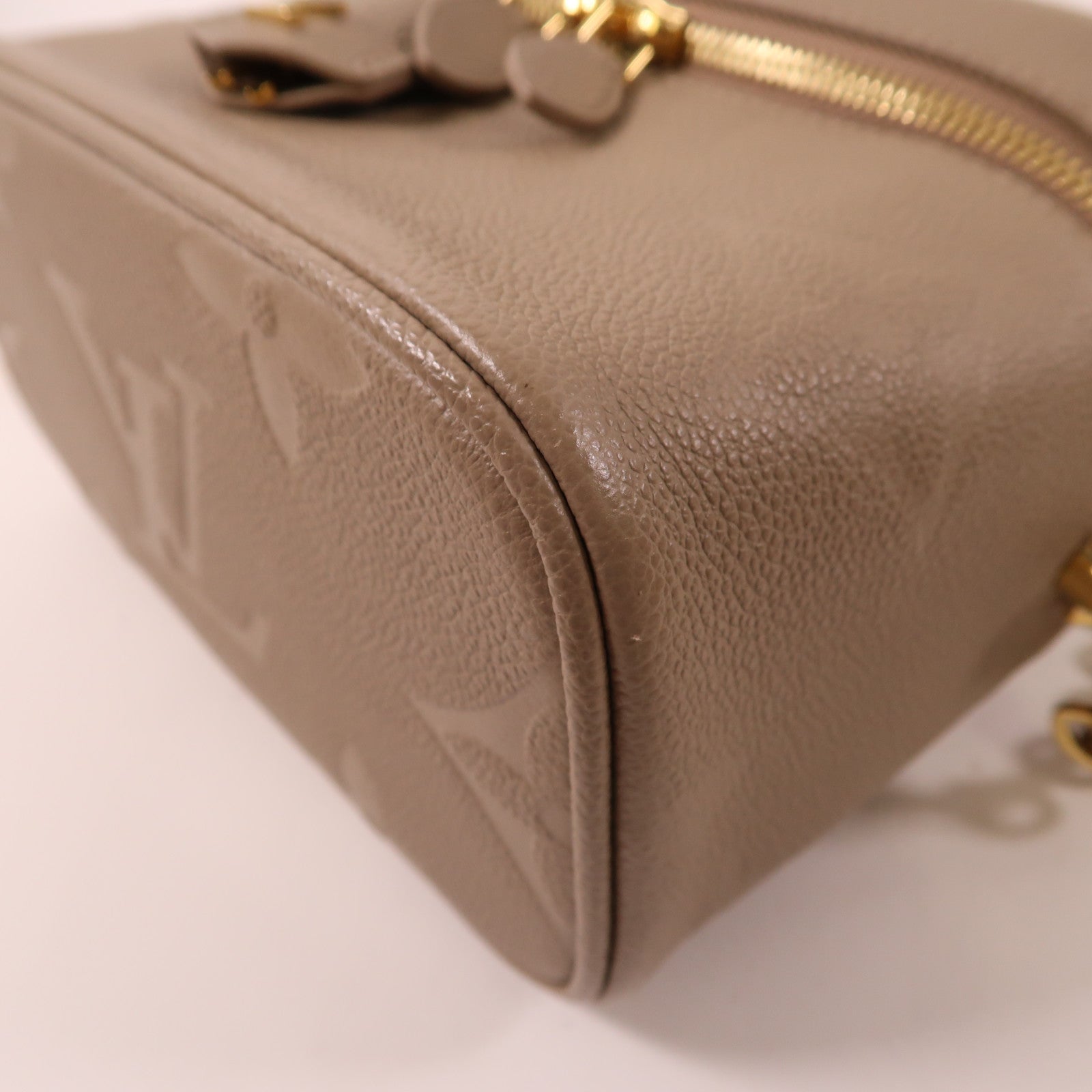 LOUIS VUITTON Monogram Empreinte Vanity PM金扣手挽肩背兩用袋