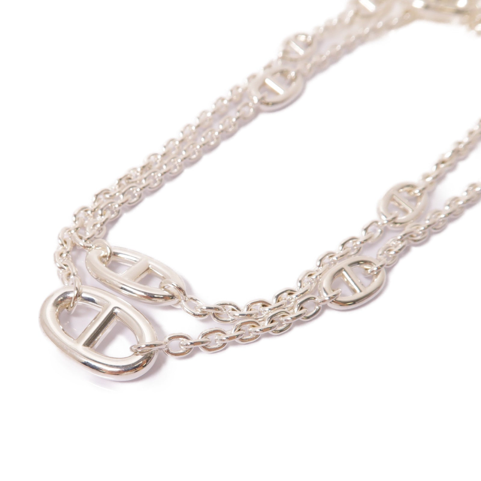 HERMES 925純銀Farandole Long Necklace 80項鍊