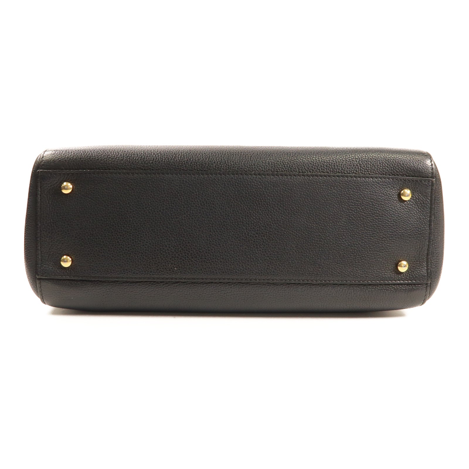 CHANEL 【激減優惠】牛皮皮革2 Way Shoulder Bag金扣手挽肩背兩用袋