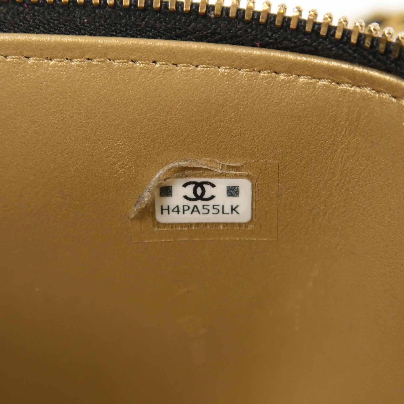 CHANEL 羊皮皮革Vanity Case Gold Ball金扣肩背袋