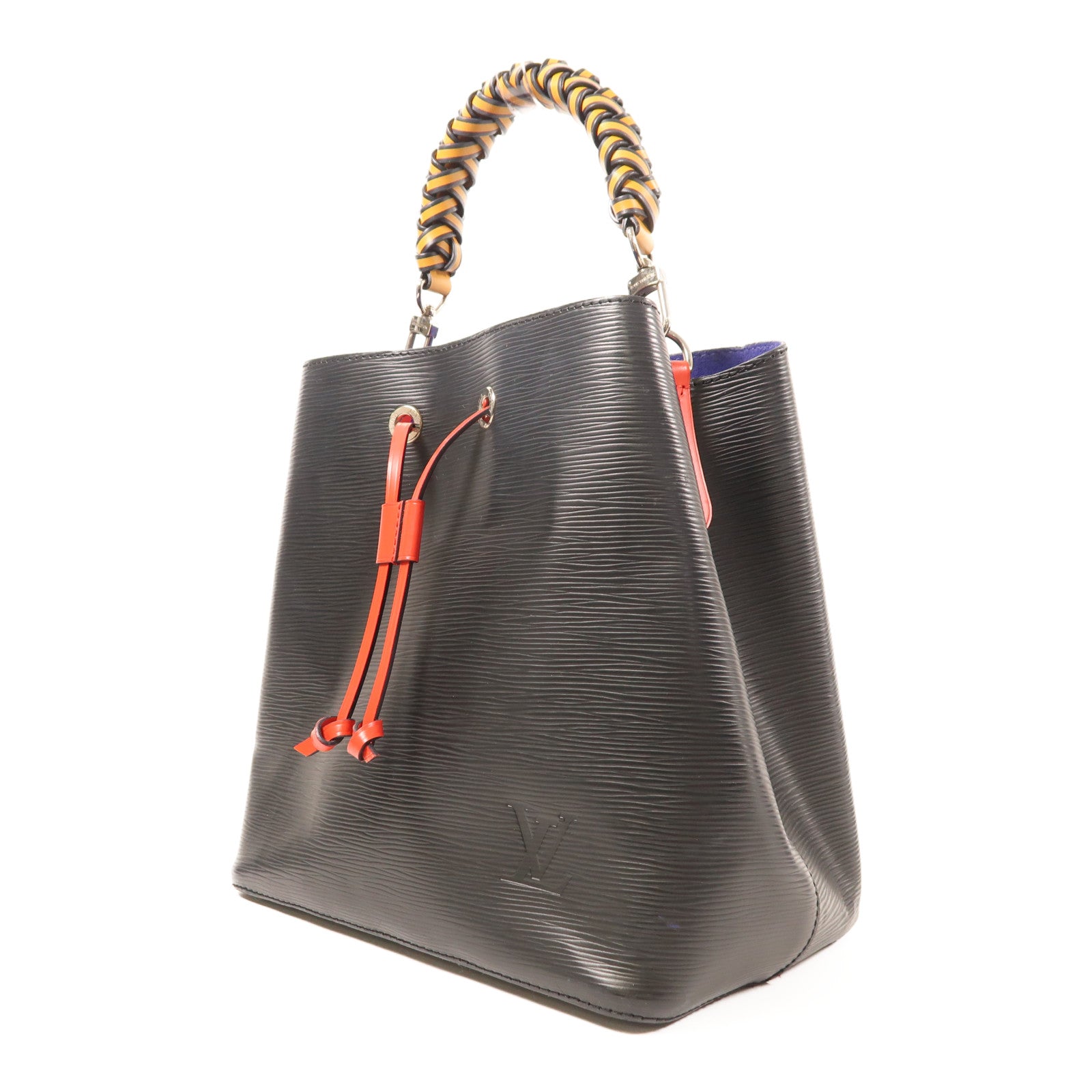 LOUIS VUITTON Epi NeoNoe MM銀扣手挽肩背兩用袋