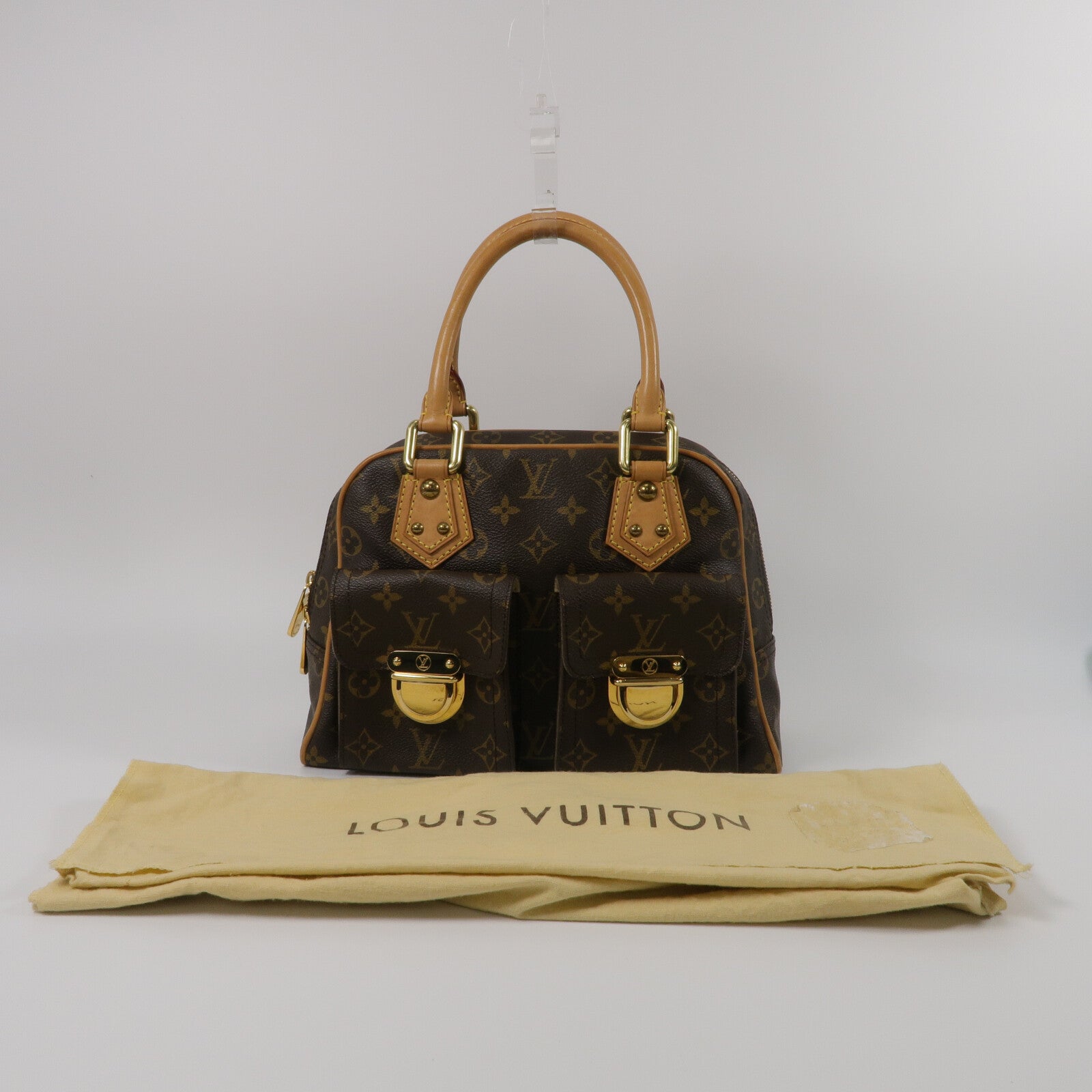 LOUIS VUITTON Monogram Manhattan PM手挽袋
