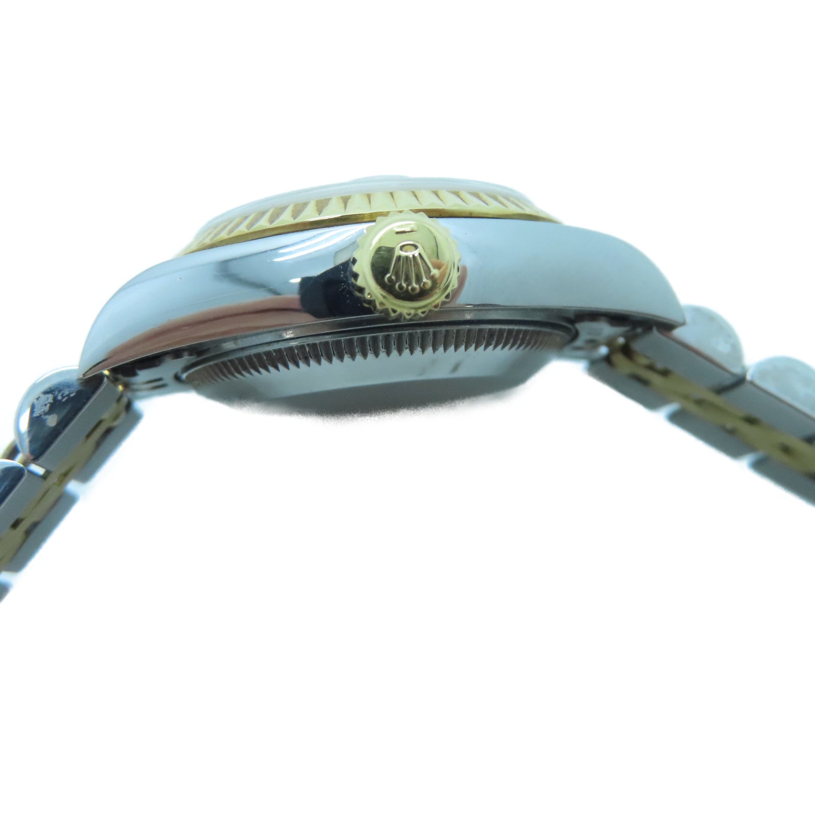 ROLEX Lady Datejust 26mm 18K黃金/不鏽鋼手錶自動機芯金色