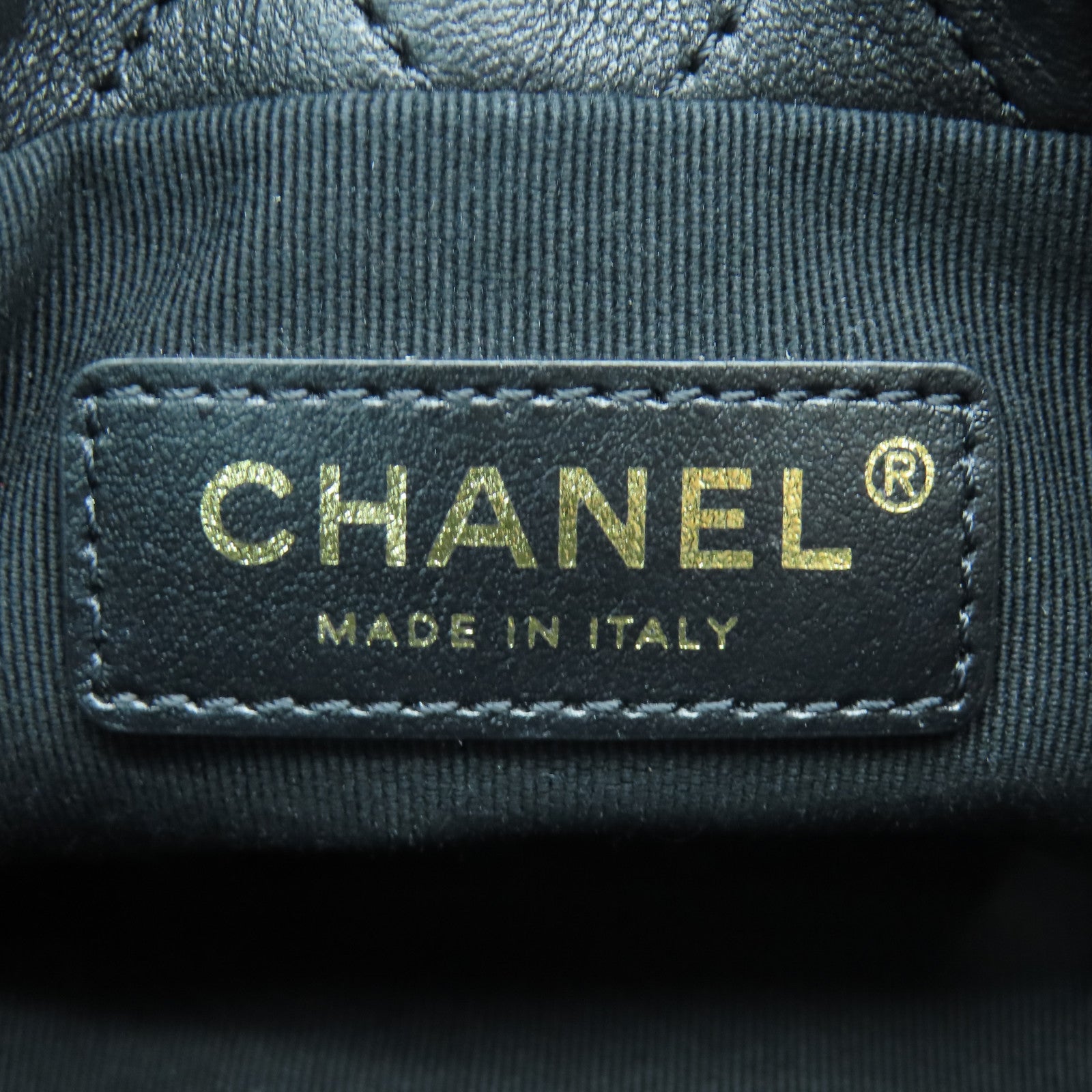 CHANEL 【清倉大減價】牛皮皮革Shoulder Bag金扣鏈帶肩背袋黑色