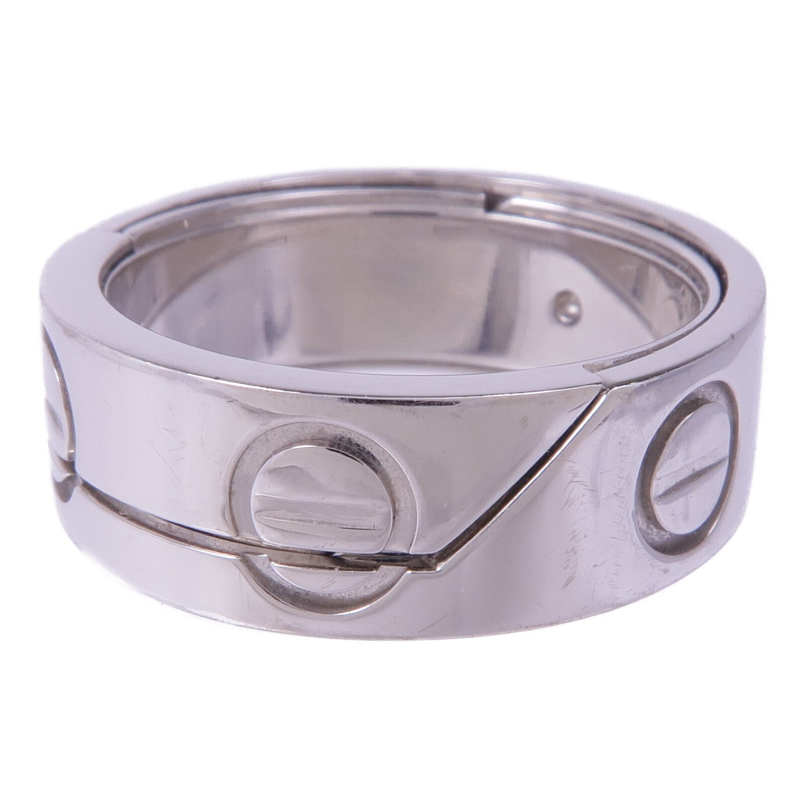 CARTIER 18K白金Astro Love Ring戒指Cartier#55/US#7