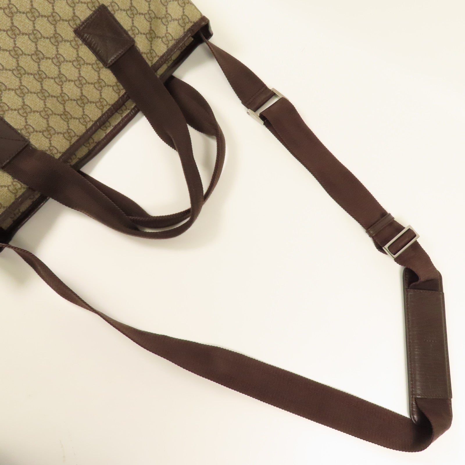 GUCCI 塗層帆布2 way Shoulder手挽肩背兩用袋