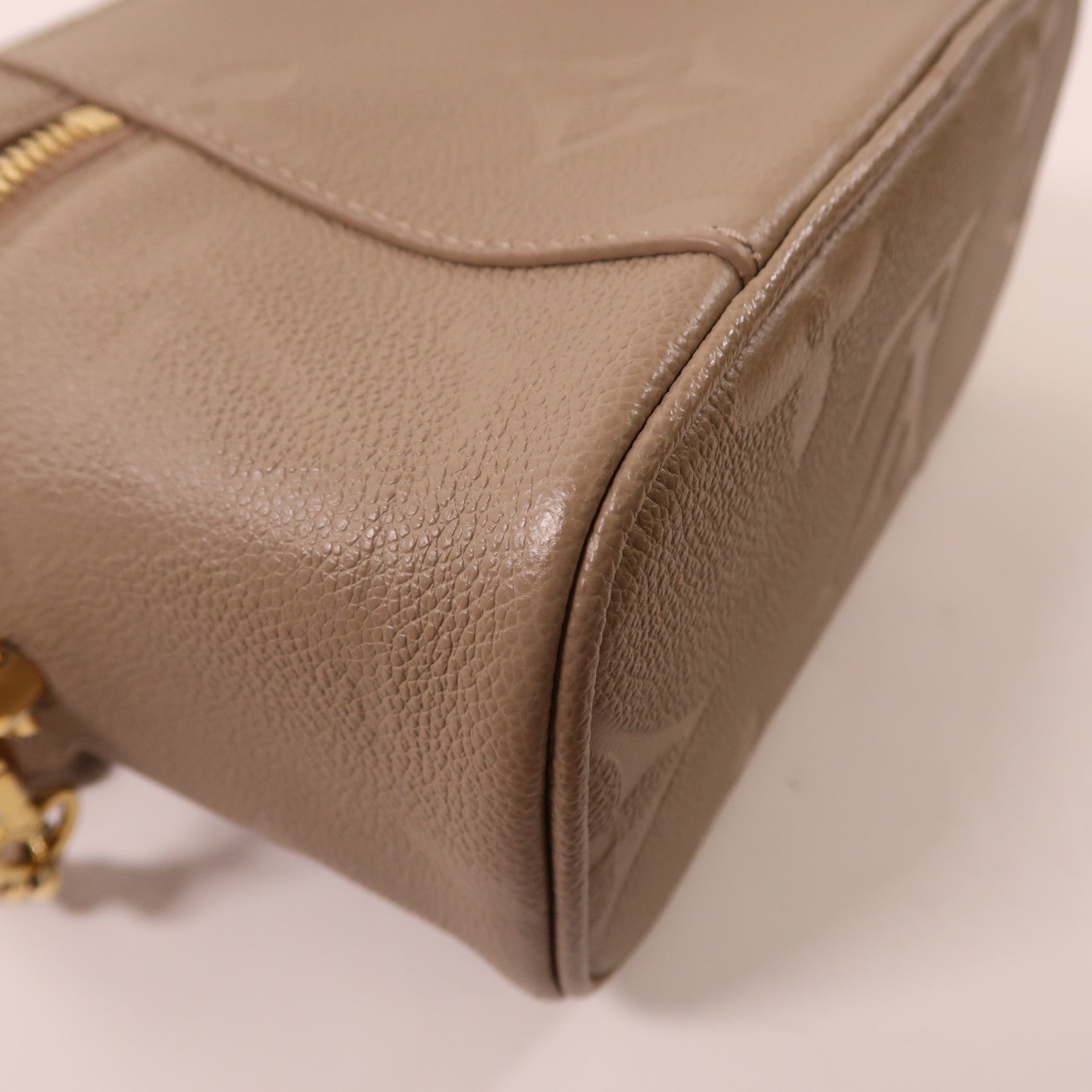 LOUIS VUITTON Monogram Empreinte Vanity PM金扣手挽肩背兩用袋