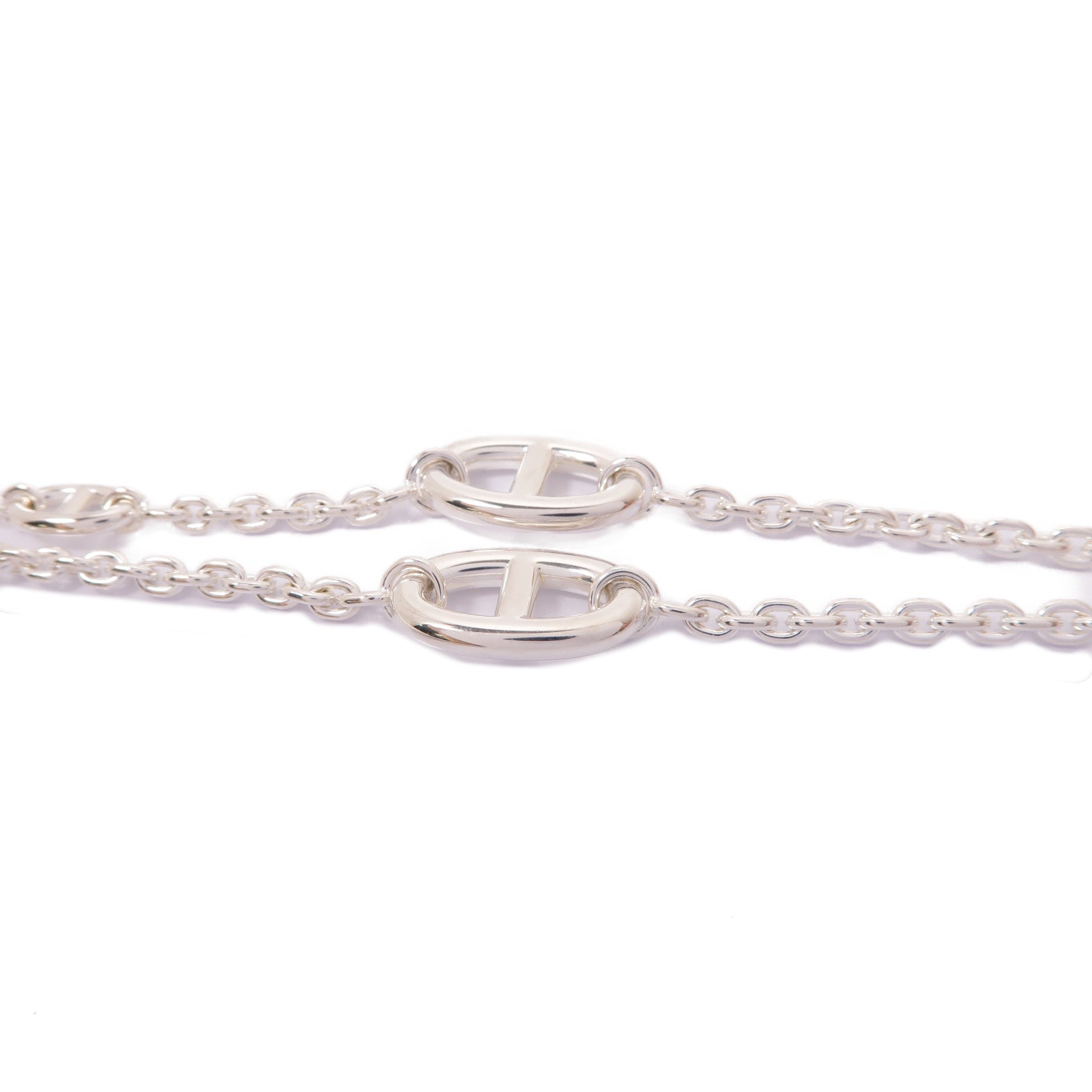 HERMES 925純銀Farandole Long Necklace 80項鍊