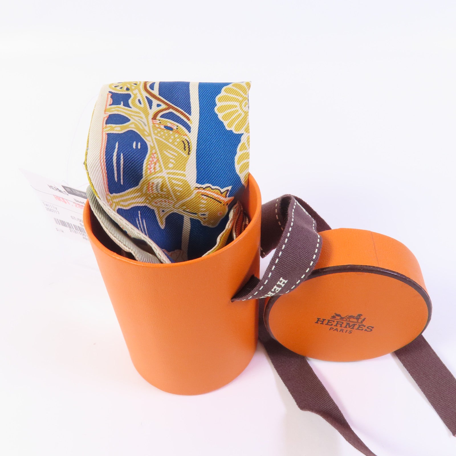 HERMES 絲質Twilly絲巾