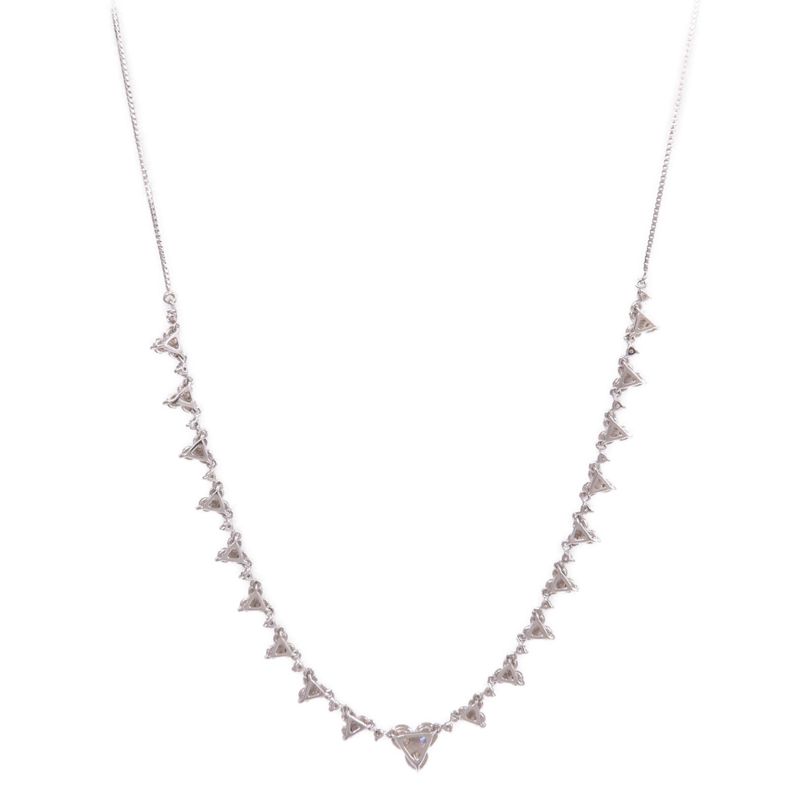 JEWELRY 18K白金Diamond Necklace鑽石項鍊
