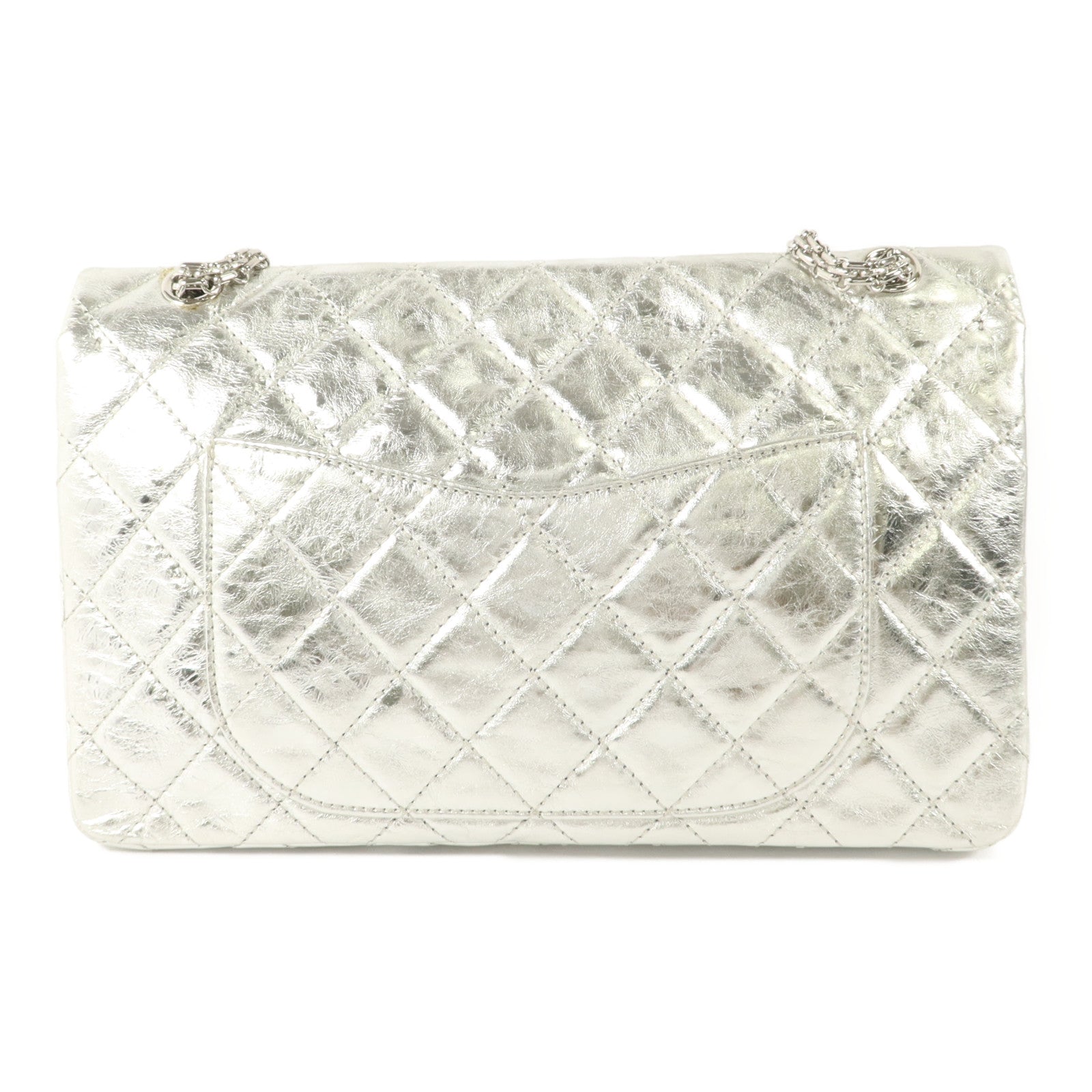 CHANEL 牛皮皮革Maxi Classic鏈帶肩背袋