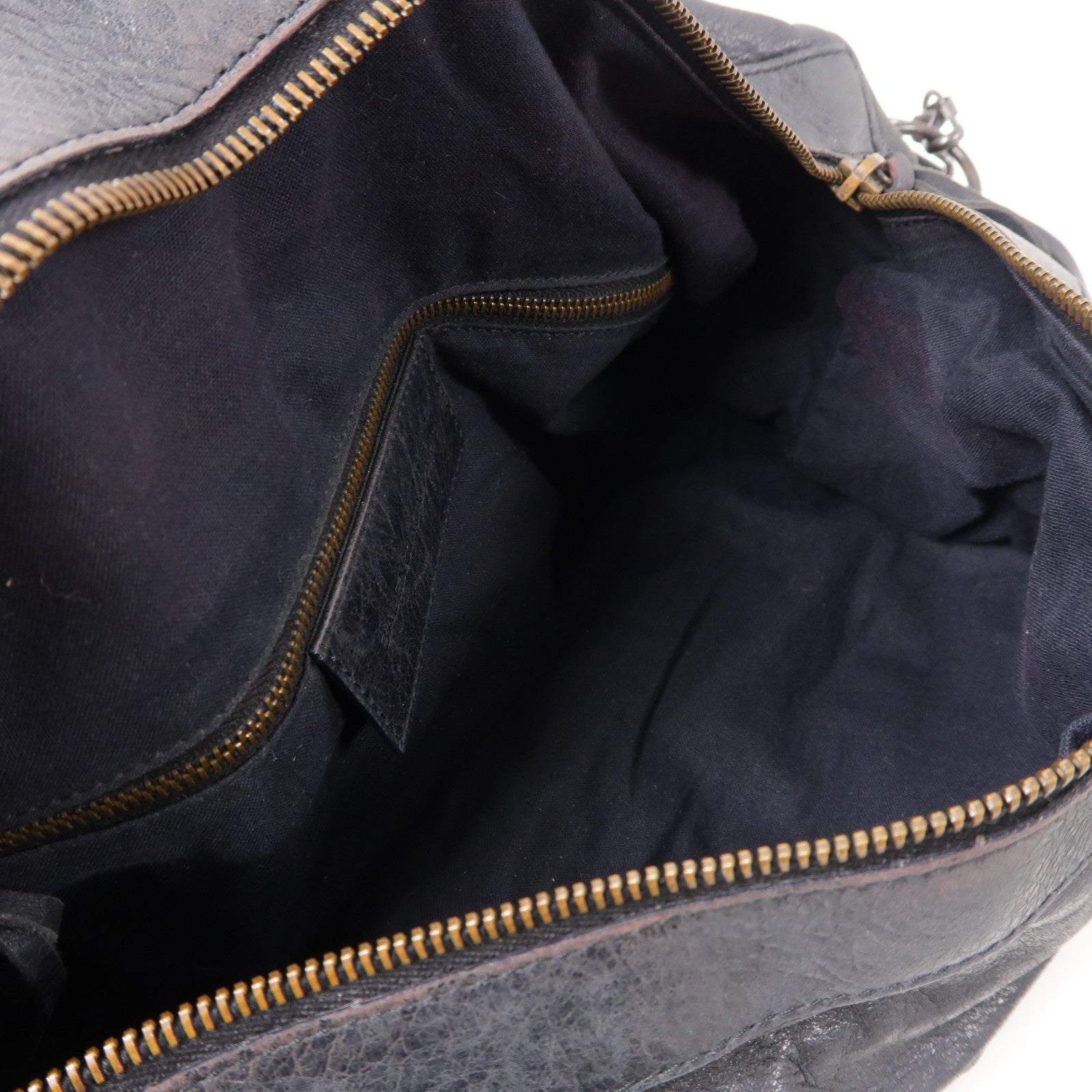 BALENCIAGA 羊皮皮革Twiggy手挽肩背兩用袋黑色