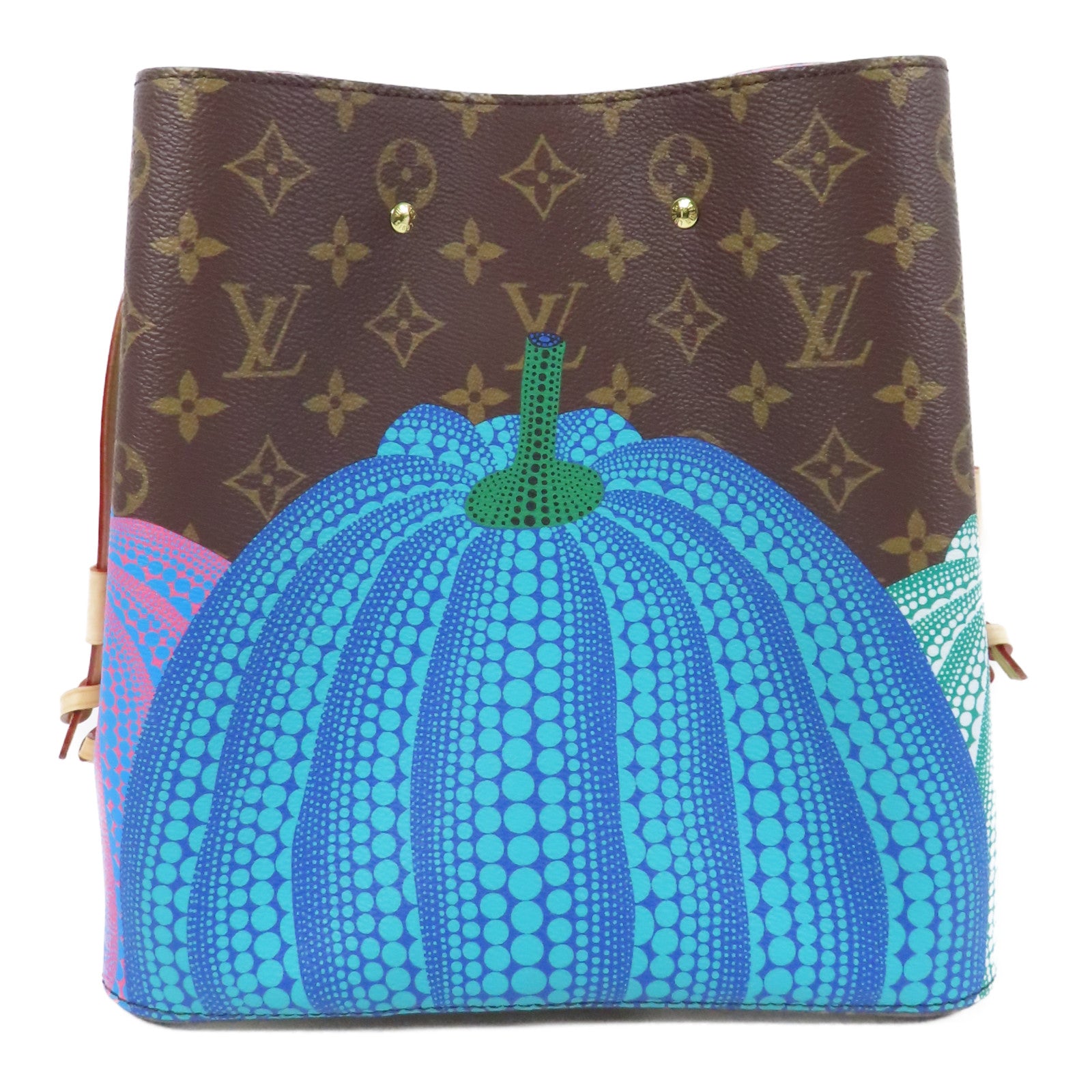 LOUIS VUITTON Monogram YKxNeo Noe MM金扣肩背袋