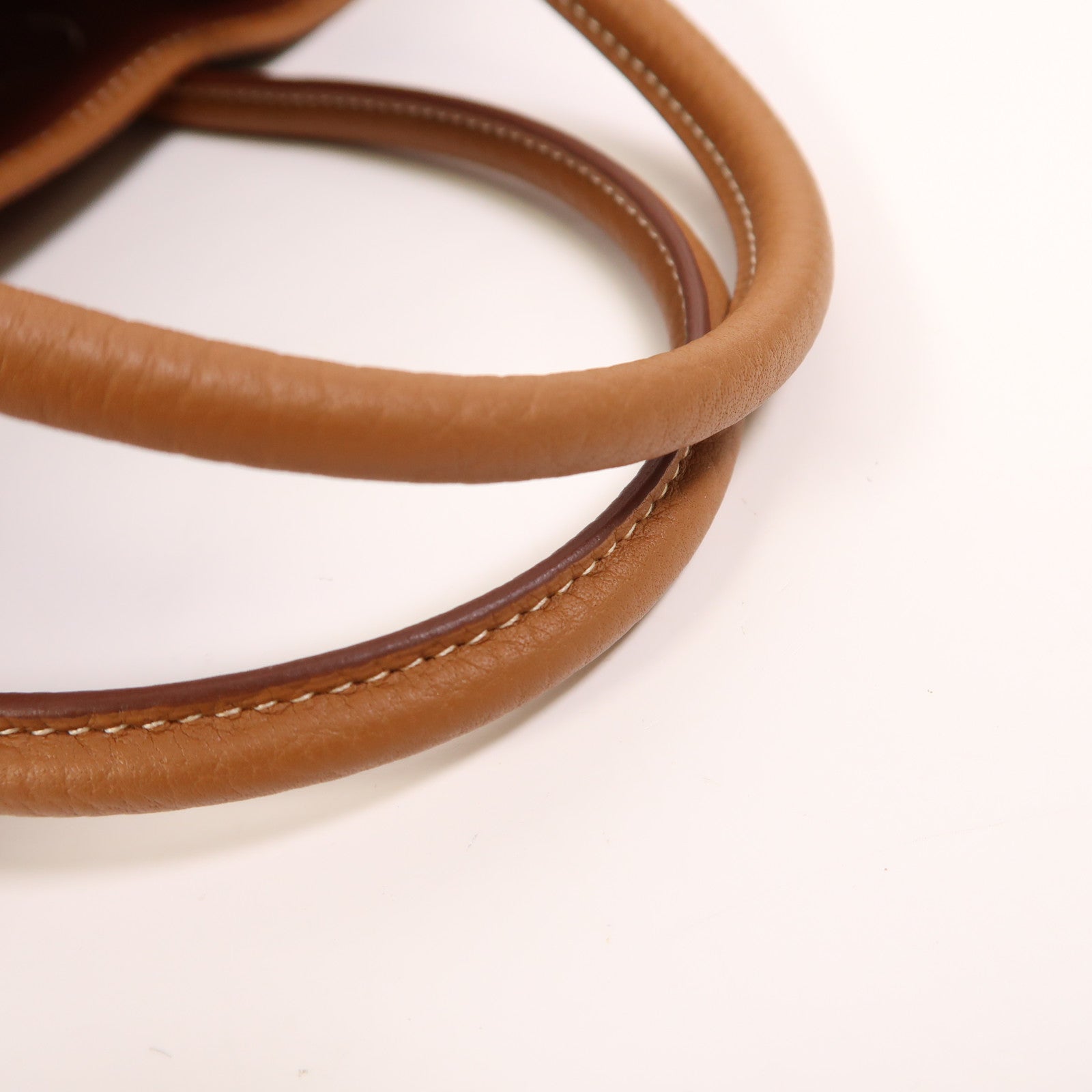 HERMES 帆布Garden Party TPM銀扣手挽袋