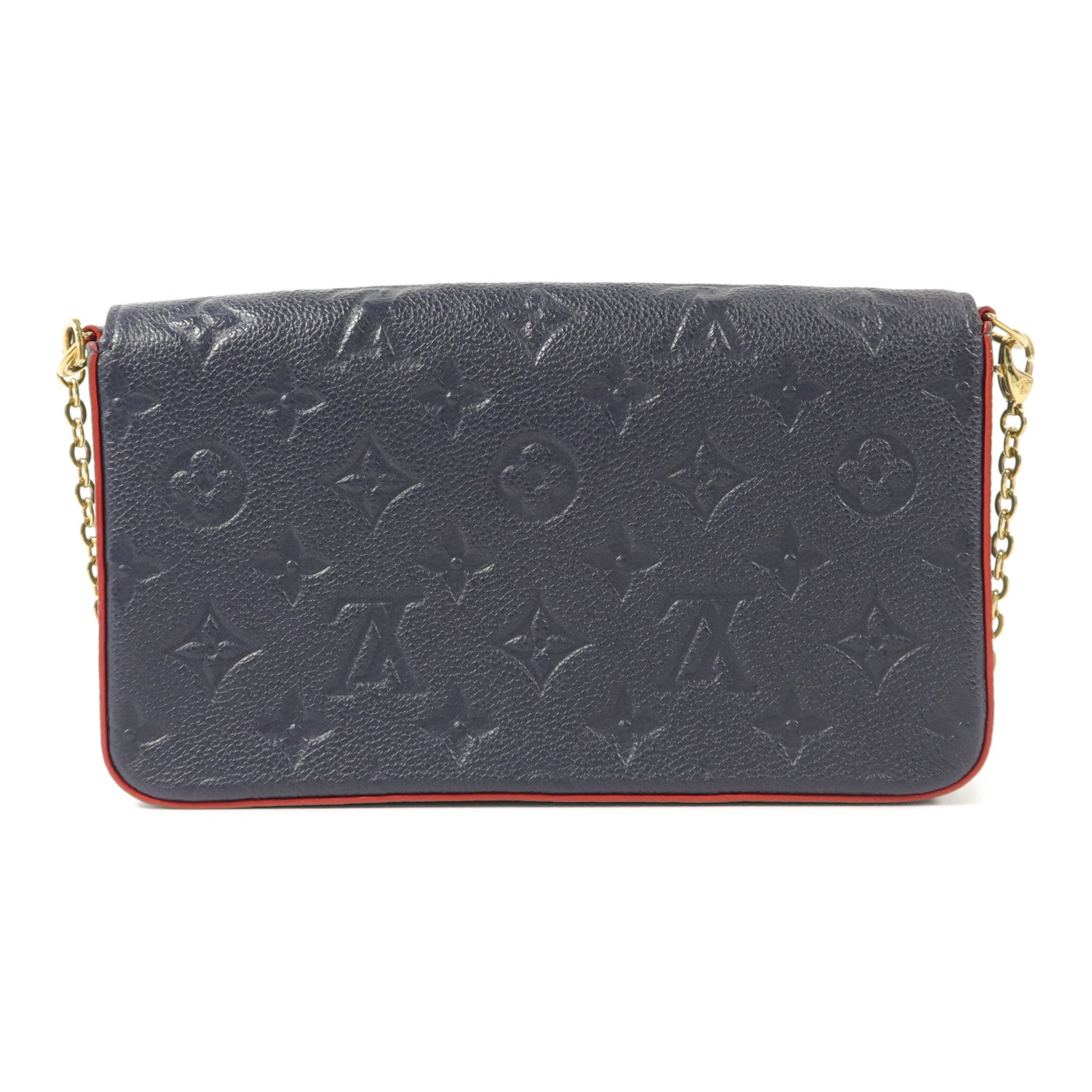 LOUIS VUITTON Monogram Empreinte Pochette Felicie肩背袋