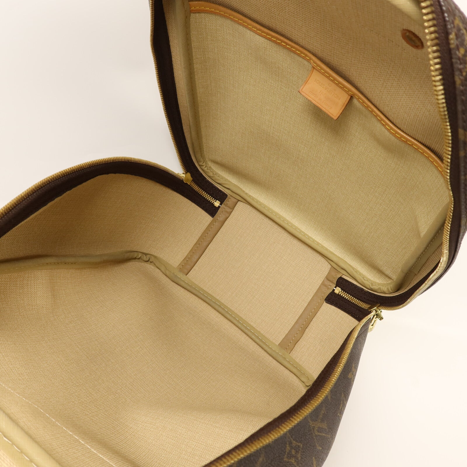 LOUIS VUITTON Monogram Excursion Shoe Case金扣手挽袋
