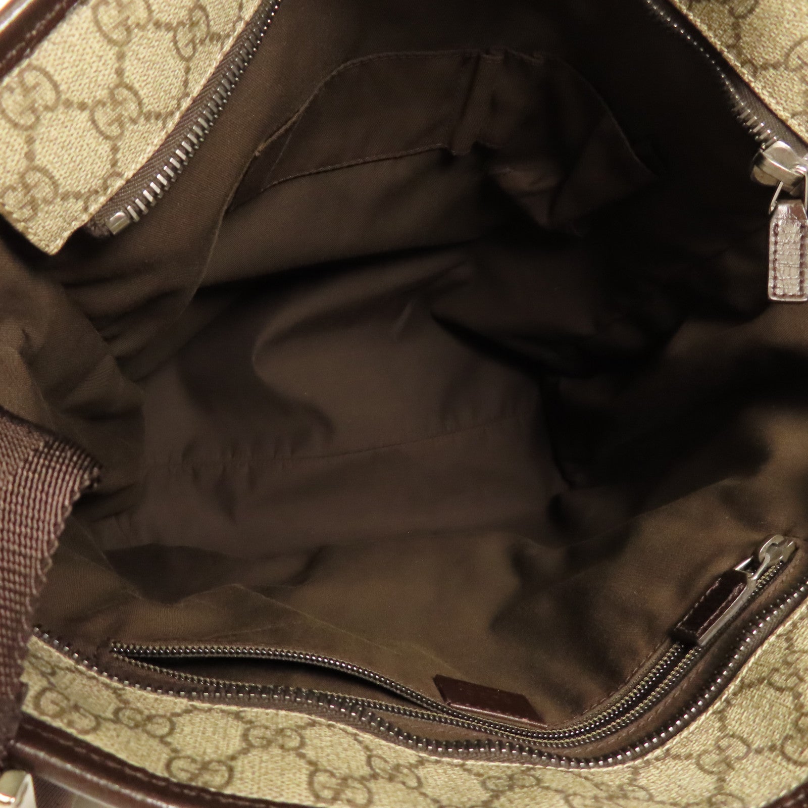 GUCCI 塗層帆布2 way Shoulder手挽肩背兩用袋