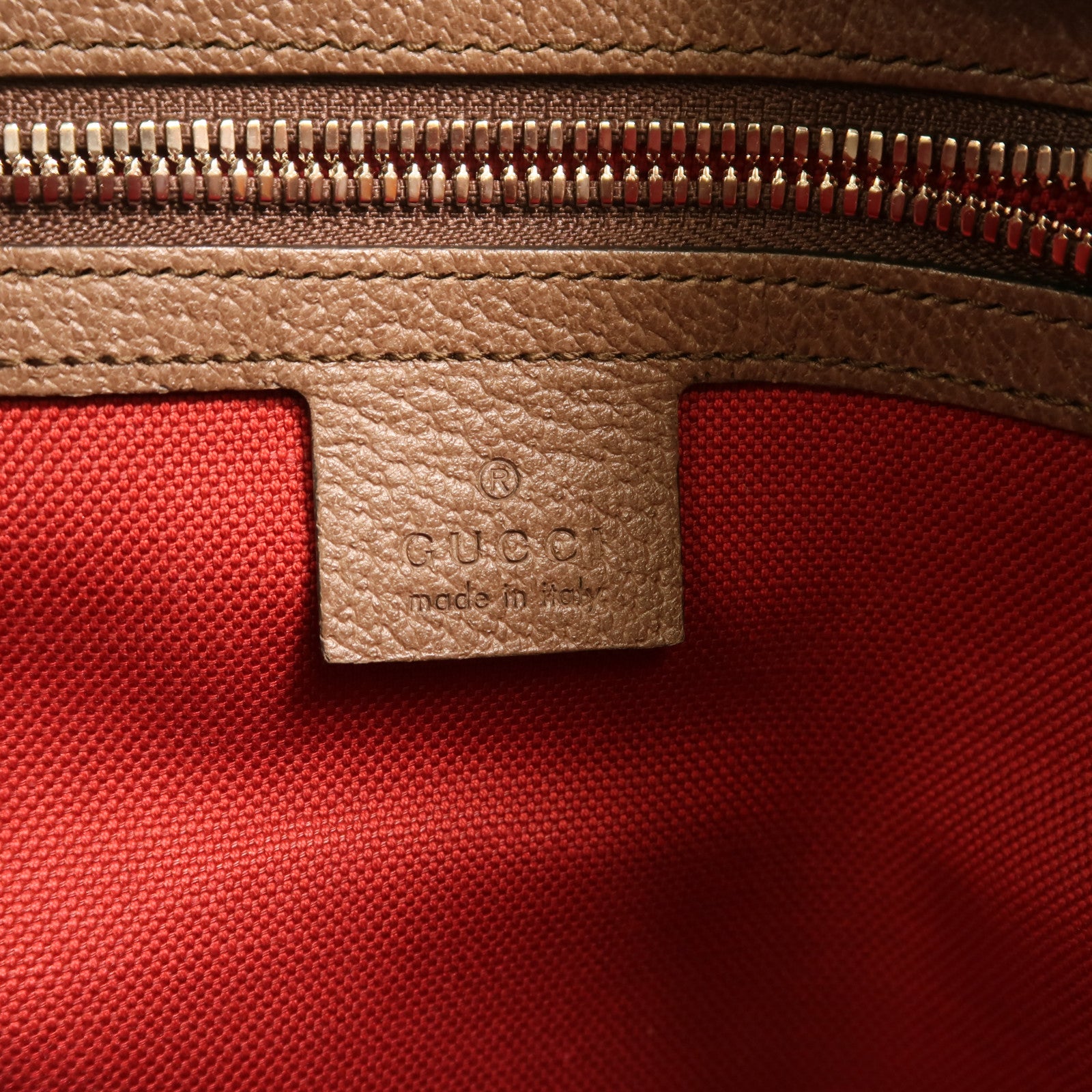 GUCCI 塗層帆布Shoulder Bag銀扣肩背袋