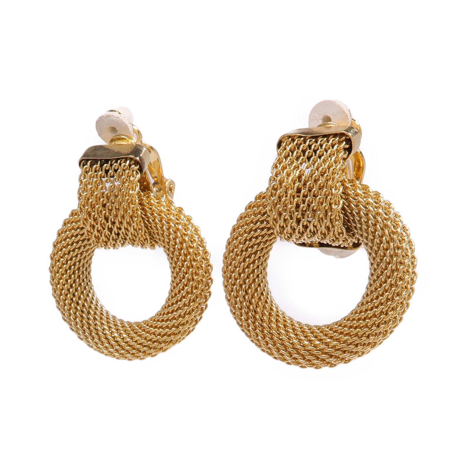 GIVENCHY 金屬Mesh Clip On Earring夾式耳環