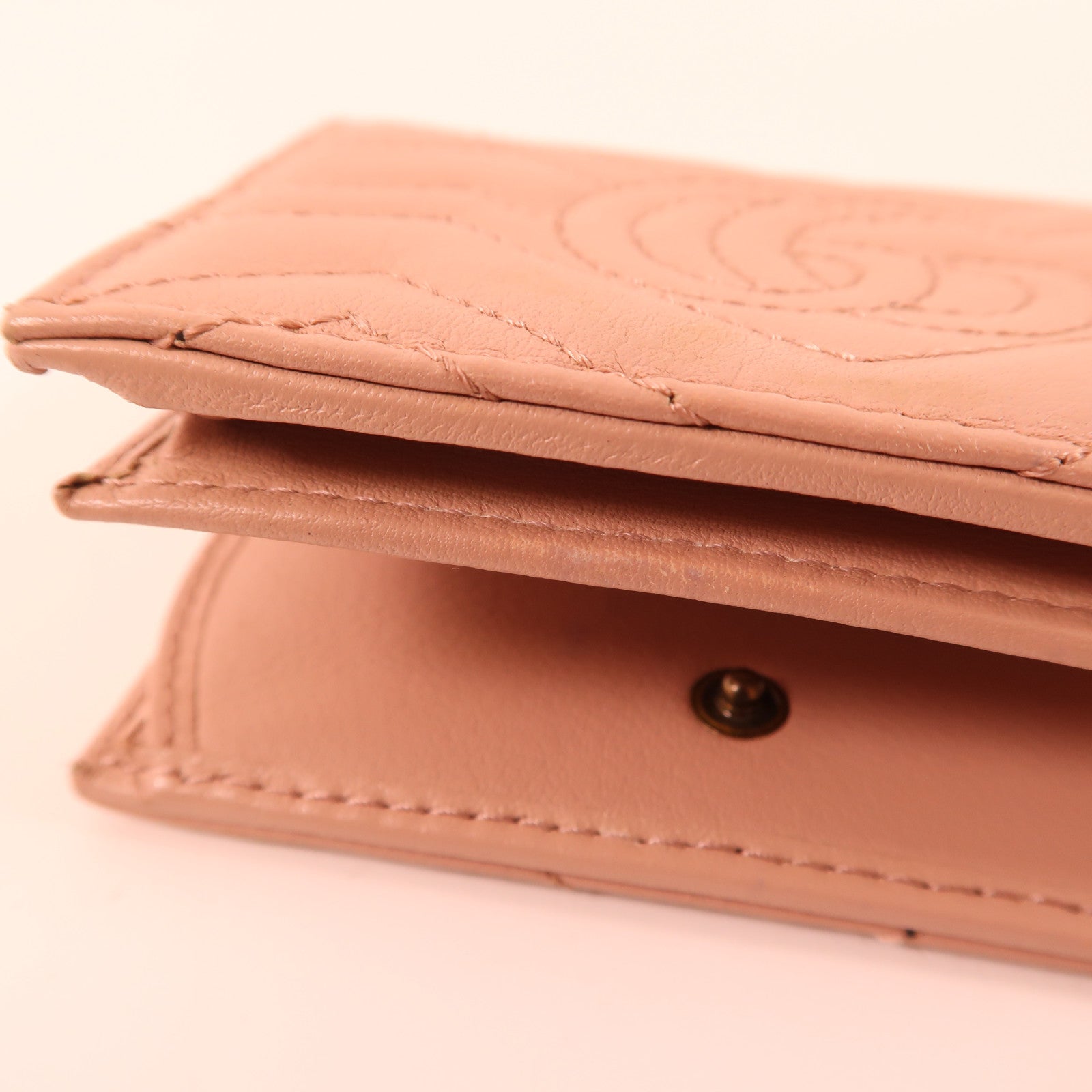 GUCCI 牛皮皮革GG Marmont Wallet錢包