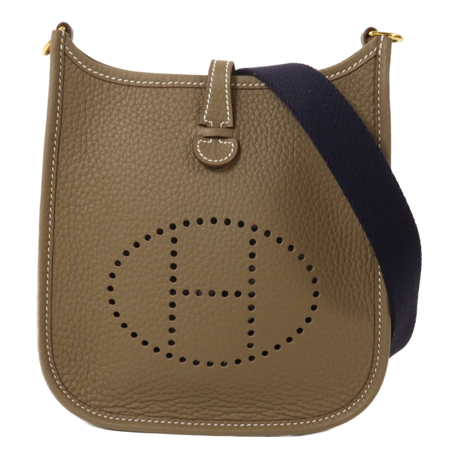 HERMES Clemence皮革Evelyne TPM肩背袋