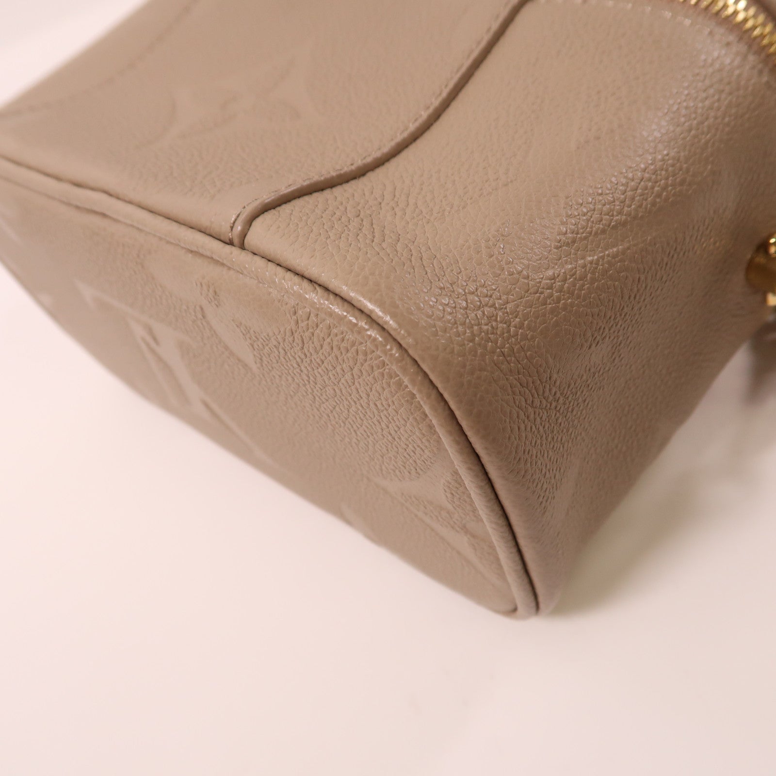 LOUIS VUITTON Monogram Empreinte Vanity PM金扣手挽肩背兩用袋
