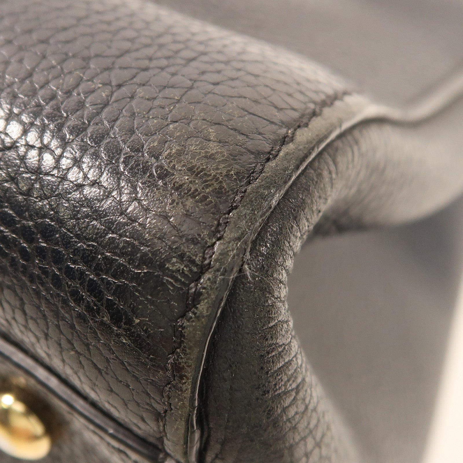 CHANEL 【激減優惠】牛皮皮革2 Way Shoulder Bag金扣手挽肩背兩用袋
