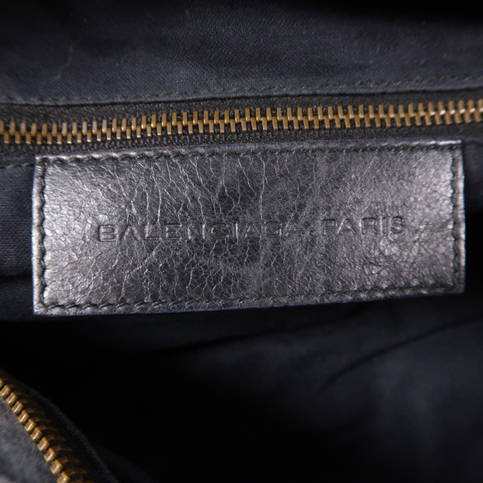 BALENCIAGA 羊皮皮革Twiggy手挽肩背兩用袋黑色