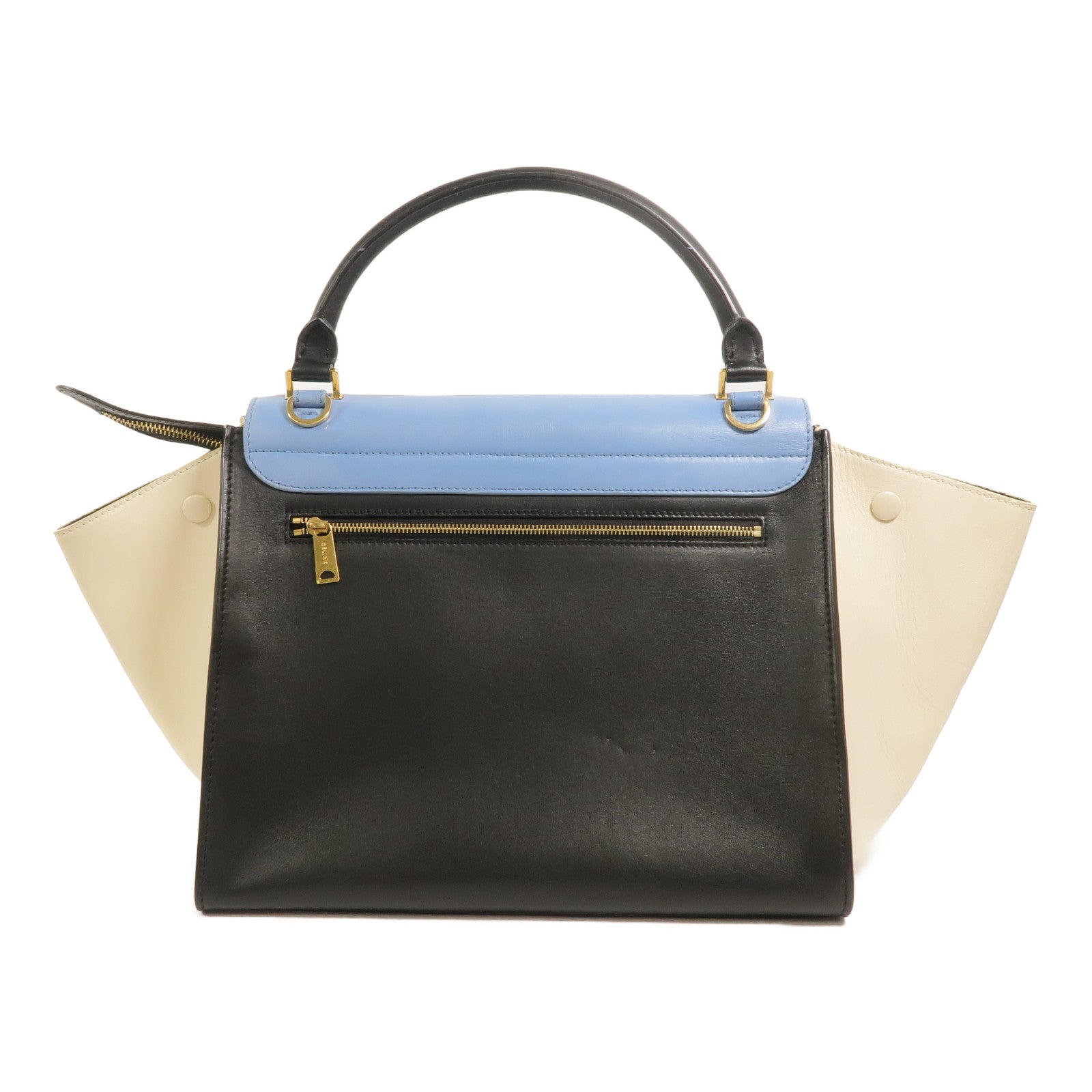 CELINE 牛皮皮革Trapeze手挽肩背兩用袋
